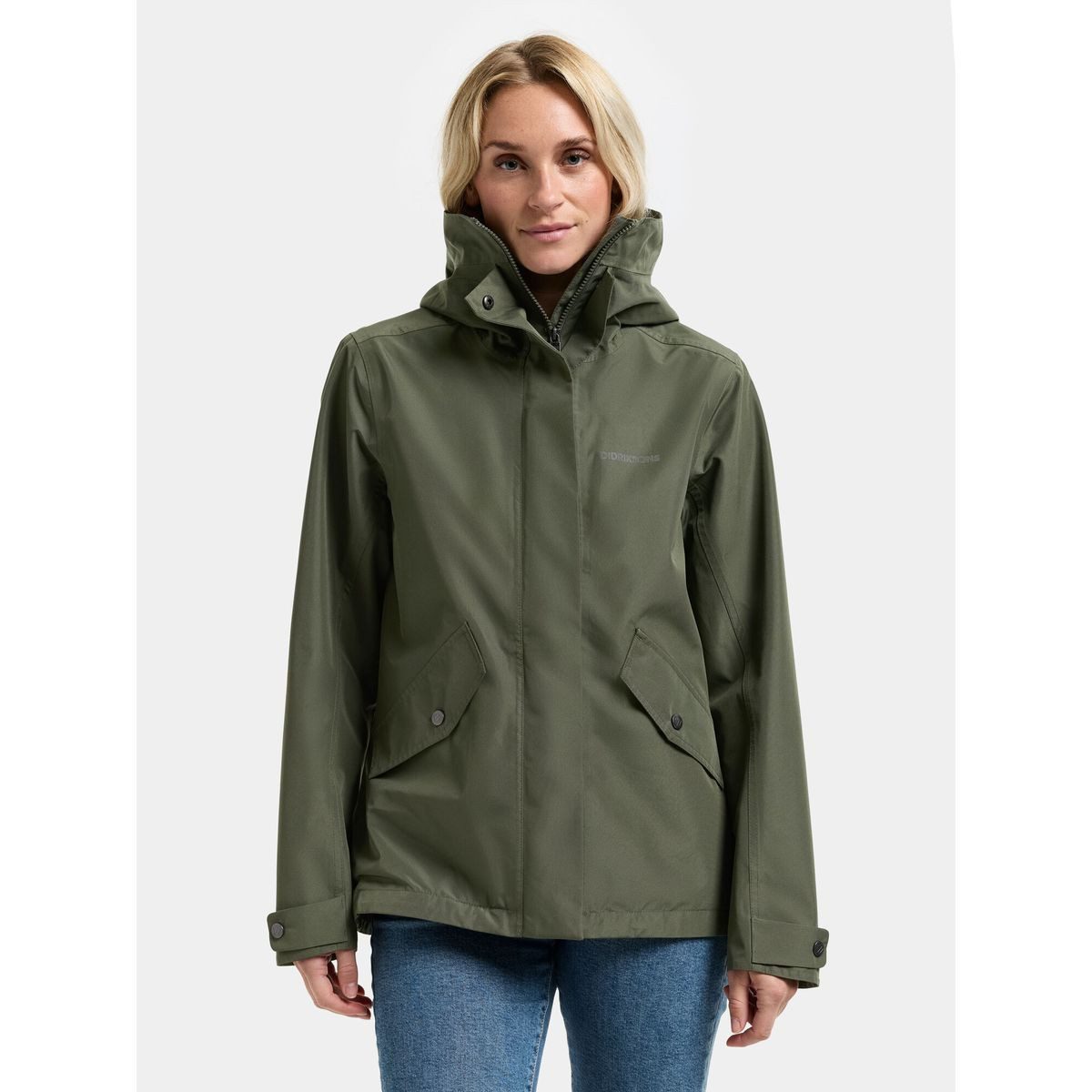 Didriksons Outdoorjacke Silja WNS Jacket Elegante Damenjacke, wasser- und winddicht, mit verstellbarer Kapuze