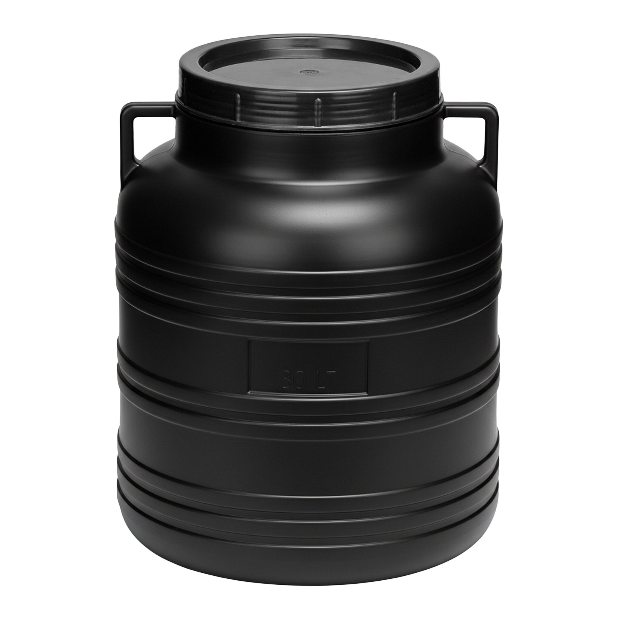 Garronda Regentonne 30L Plastikfass Lebensmittelfass Sauerkrautfass Hobbock Garten GD-0078, 30 l