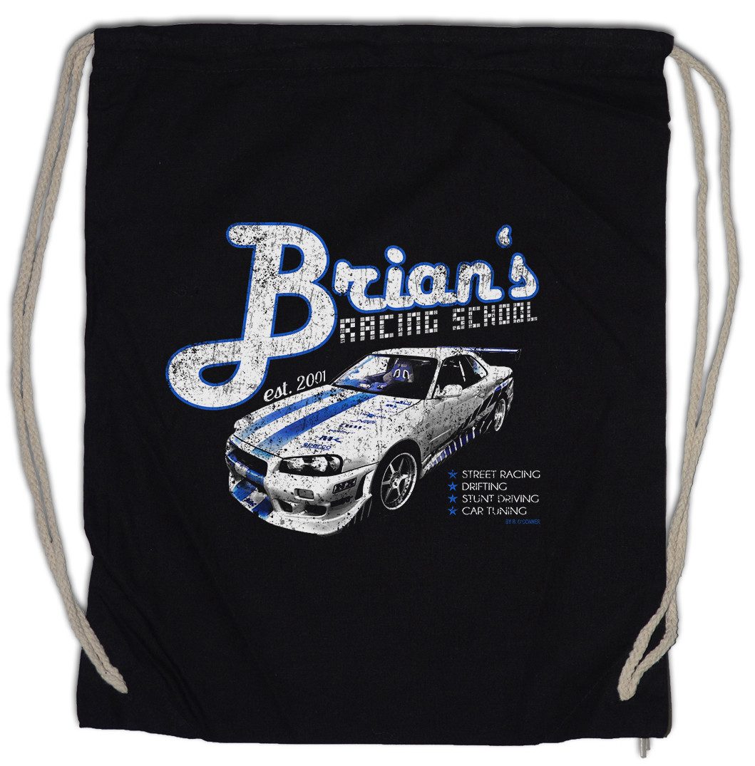 Turnbeutel Brians Racing School Turnbeutel The Muscle Fast Car And Dom Race