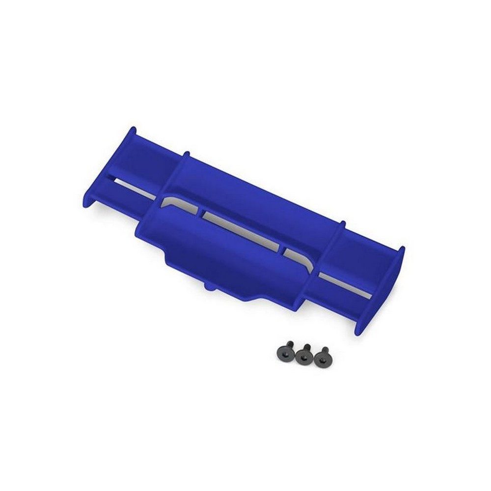 Traxxas Modellbausatz 6721X Flügel Rustler 4X4 blau