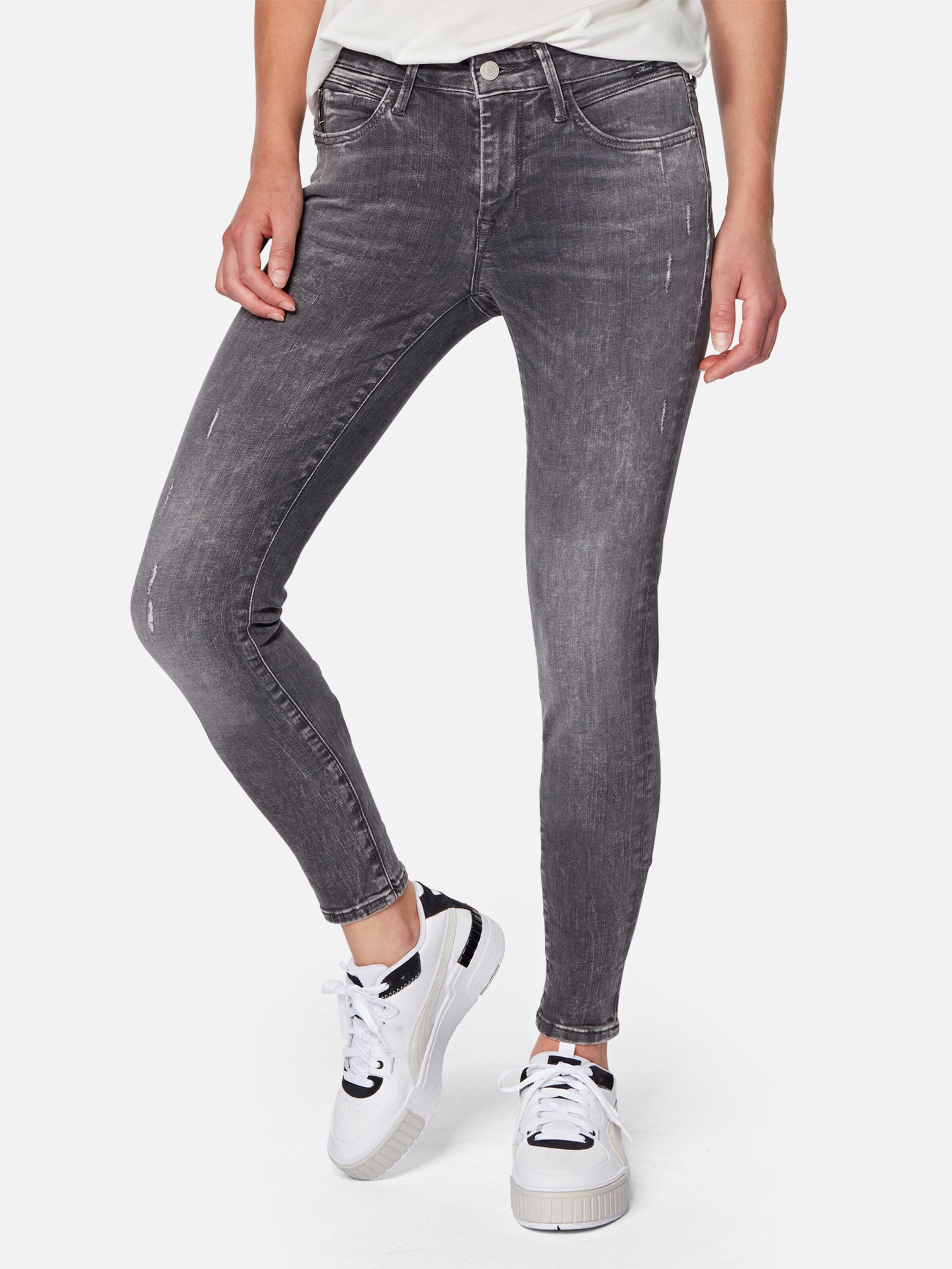 Mavi 7/8-Jeans Adriana (1-tlg) Plain/ohne Details günstig online kaufen