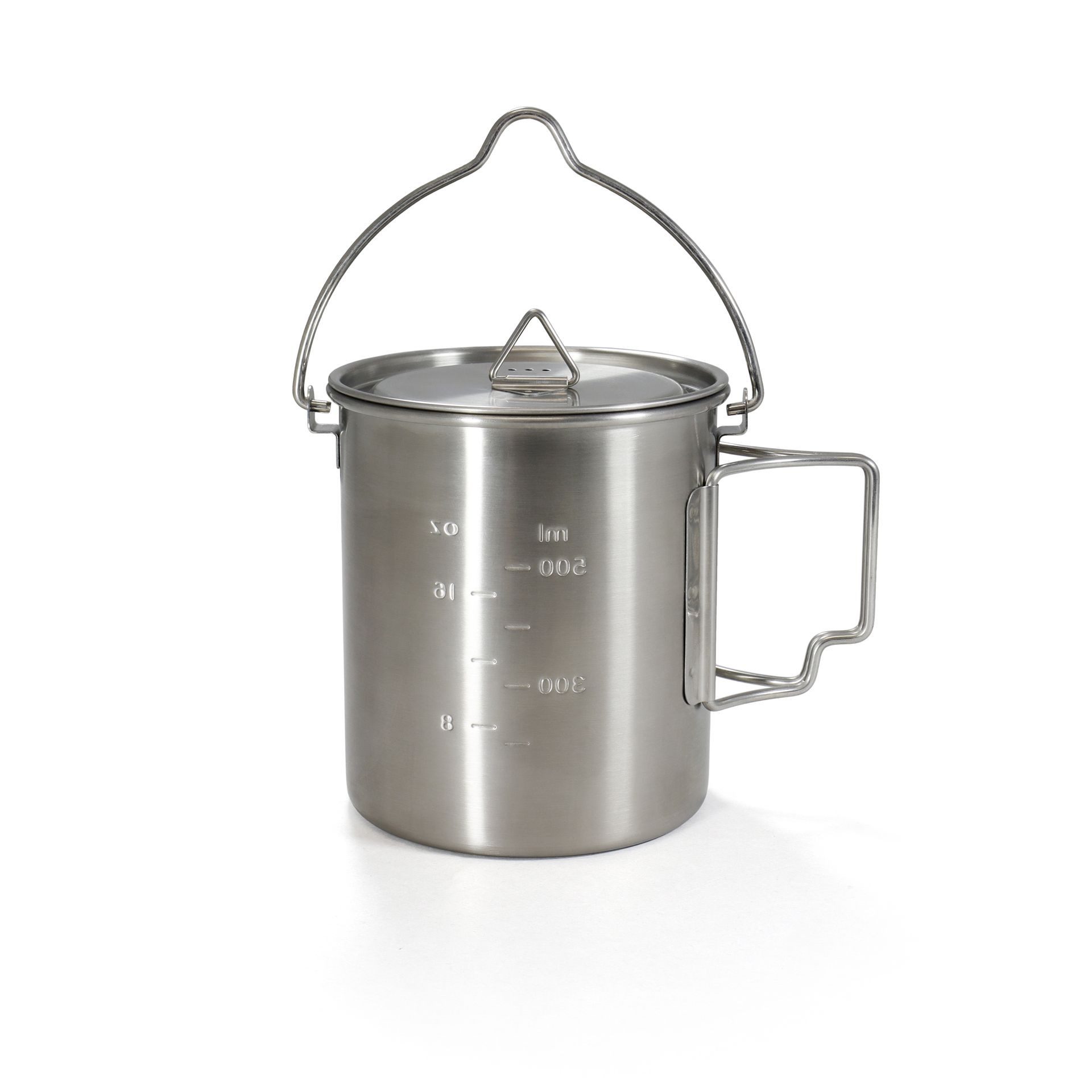 Origin Outdoors Feuertopf Origin Outdoors 2-in-1 Camping Topf – vielseitiger Outdoor Topf