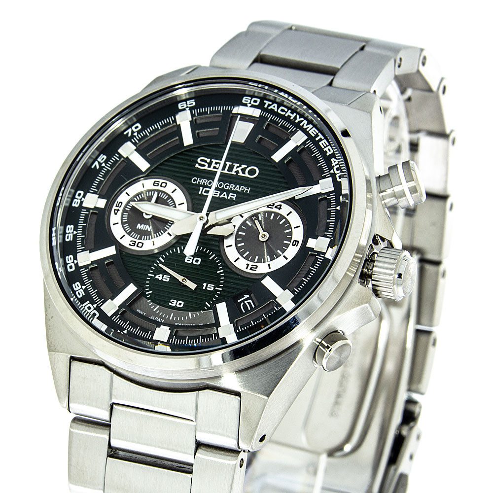 Seiko Chronograph Seiko Herrenuhr SSB405P1 Chronograph