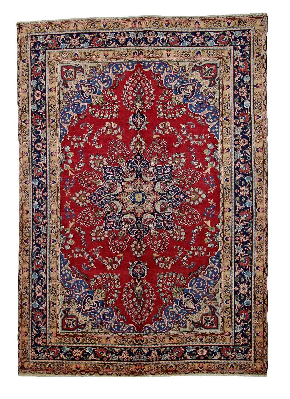Orientteppich Perserteppich Maschhad 282 x 197 cm