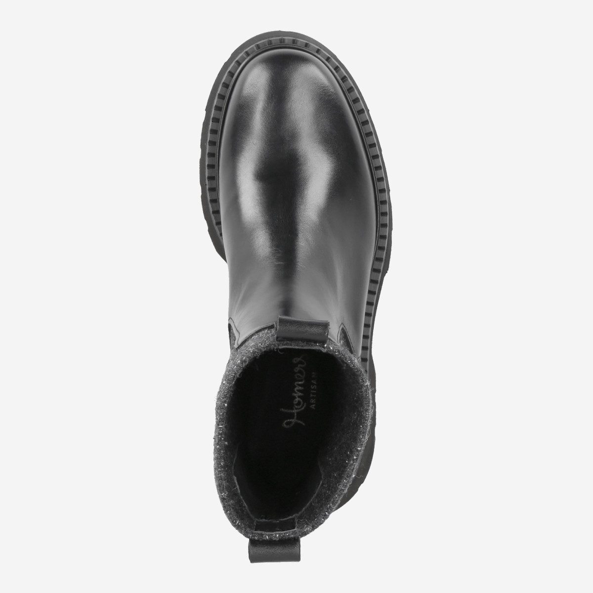 Homers Homers 20663 ROW, Stiefeletten, Schwarz, Damen Stiefelette