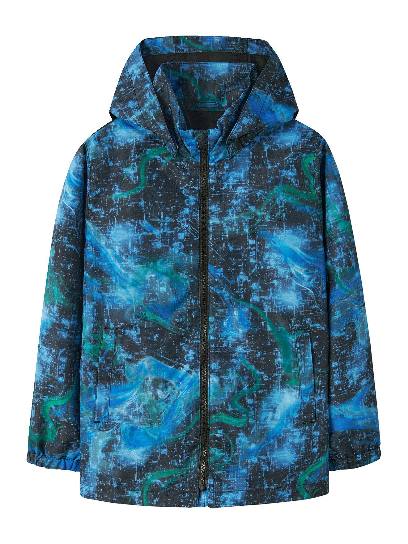 Name It Blouson Outdoorjacke mit Allover-Print Jungen