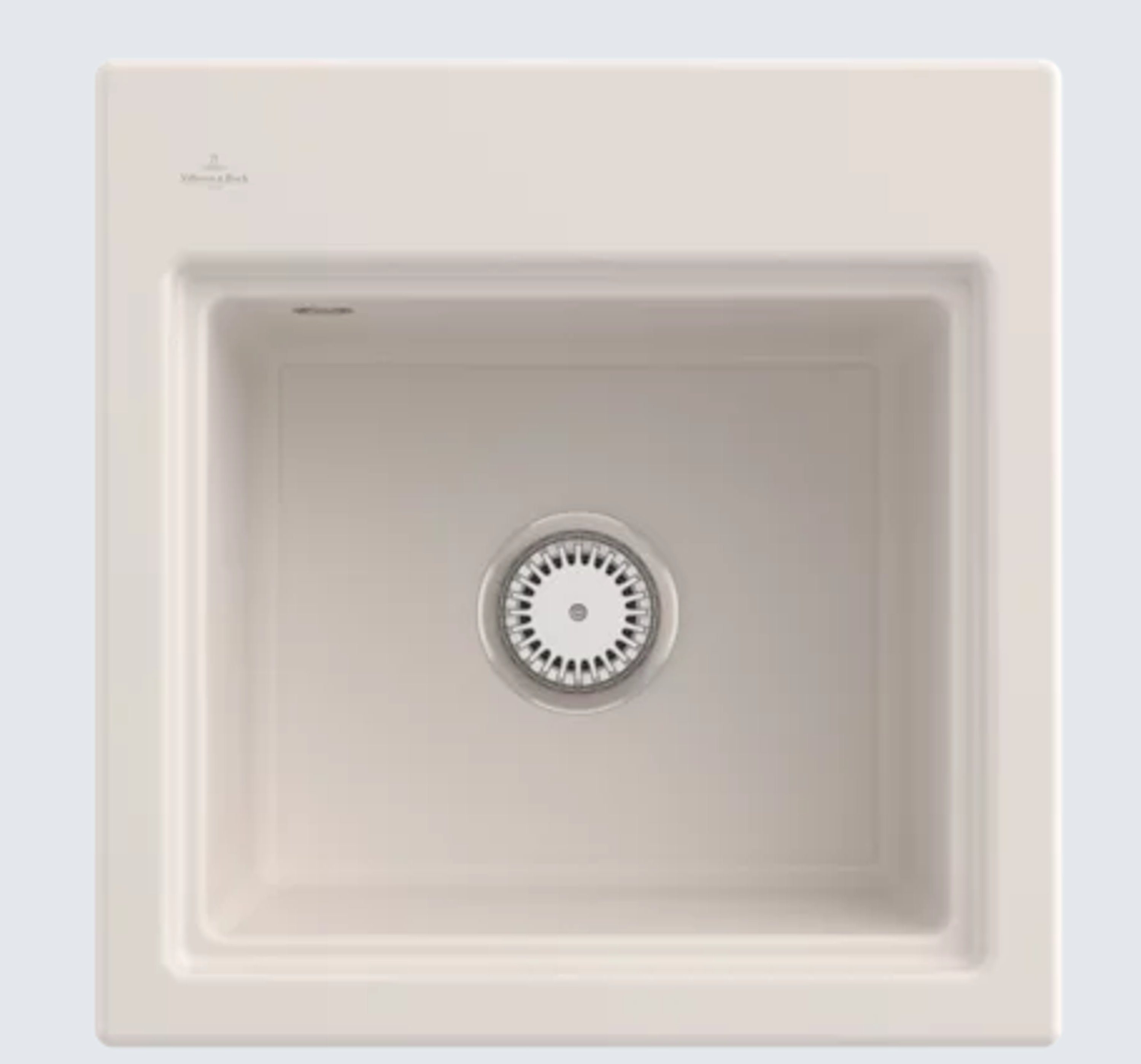 Villeroy & Boch Küchenspüle 3355 01 KR, Rechteckig, 51/22 cm, Subway Style Serie, Geschmacksmuster geschützt