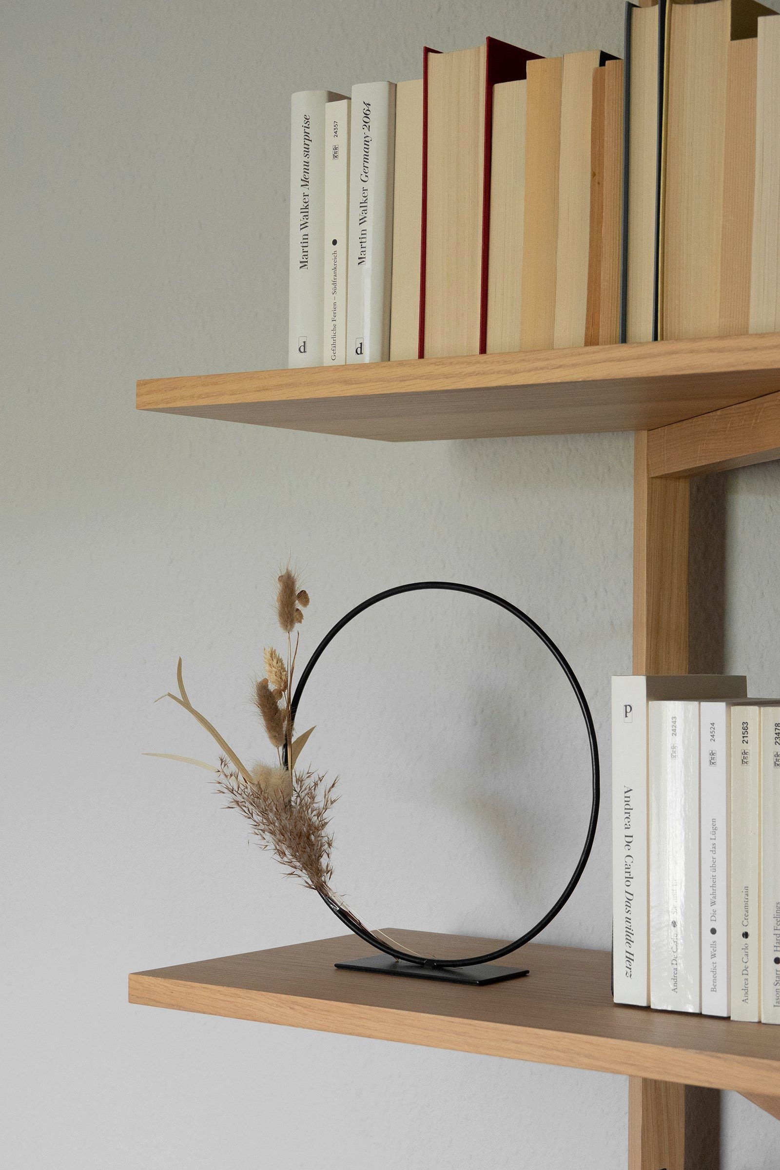 LaLe Living Dekoobjekt Dekoring Kida in Schwarz, Ø25 cm