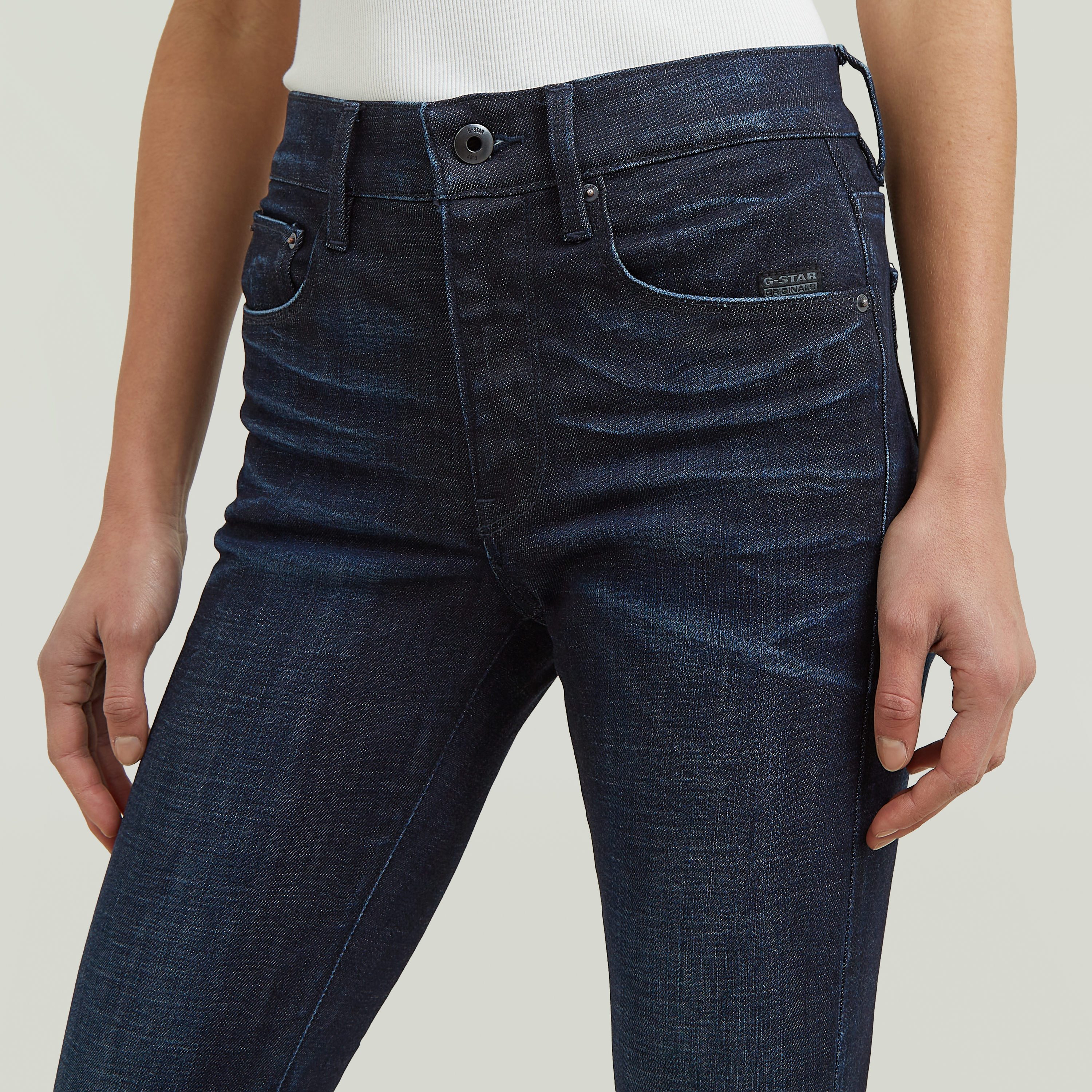 G-STAR Bootcut-Jeans 3301 Flare Wmn aus Stretch-Denim