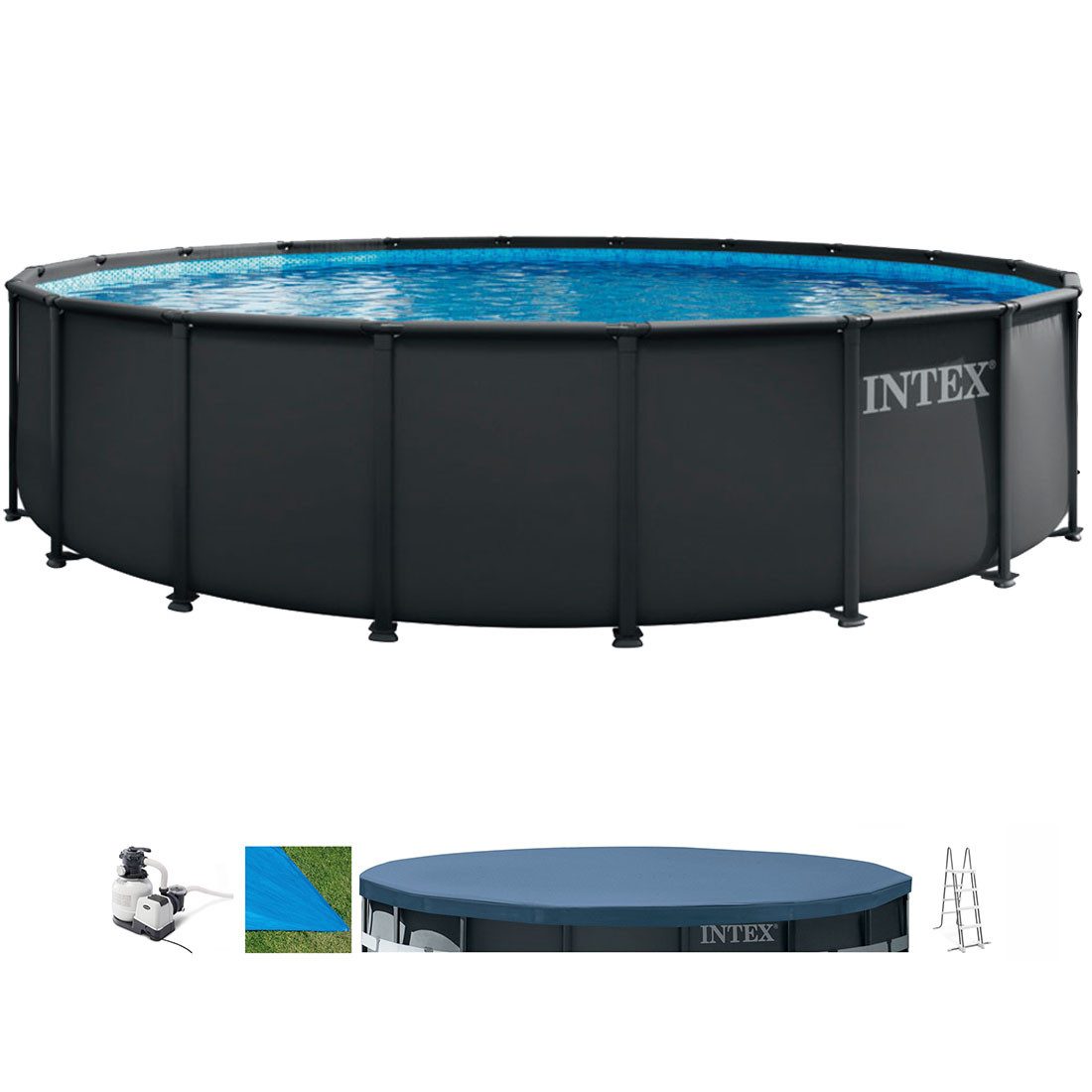 Intex Framepool »Ultra XTR Frame« (Set), ØxH: 610x122 cm