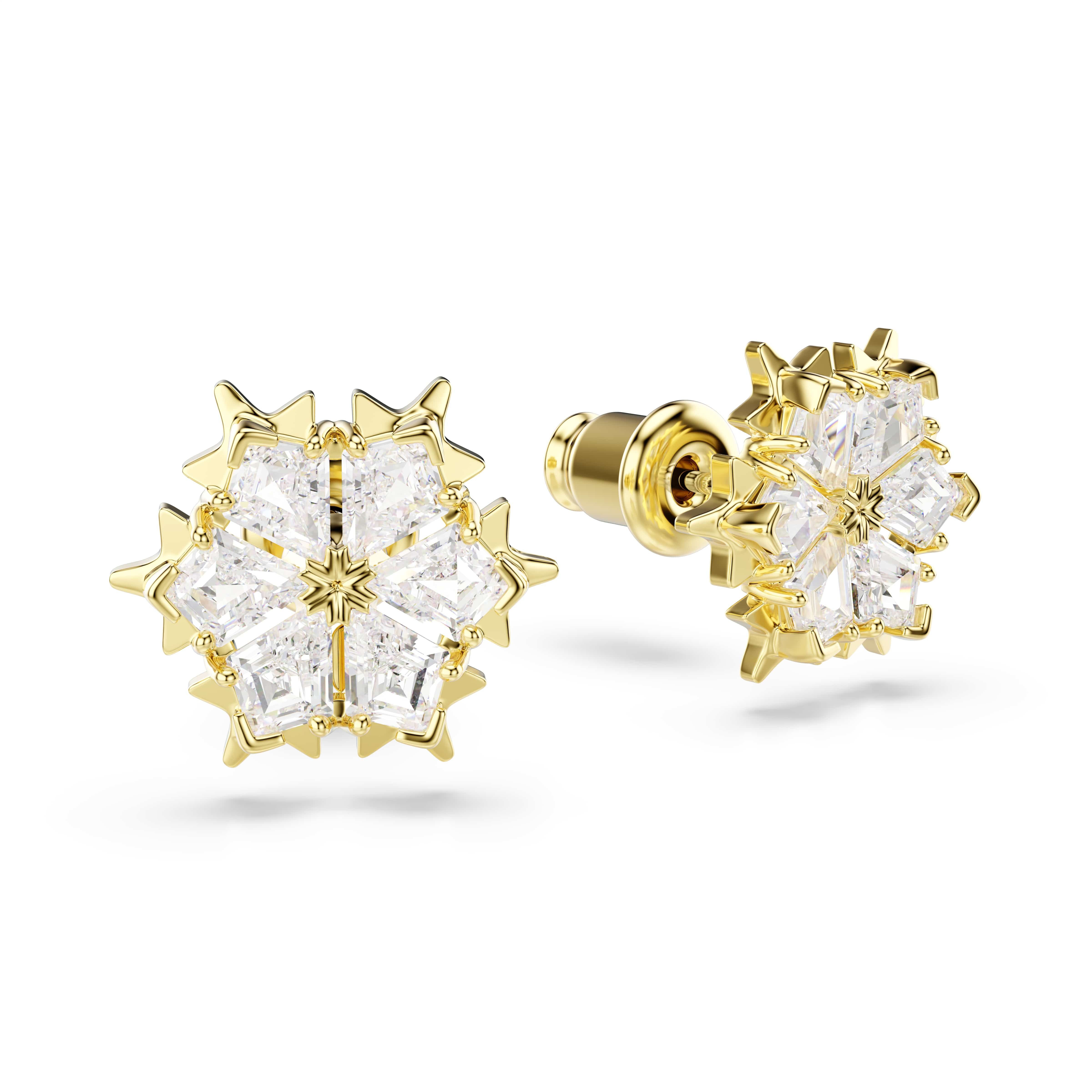 Swarovski Paar Ohrstecker Schmuck Geschenk MAGIC Ohrringe, mit Swarovski® Kristall