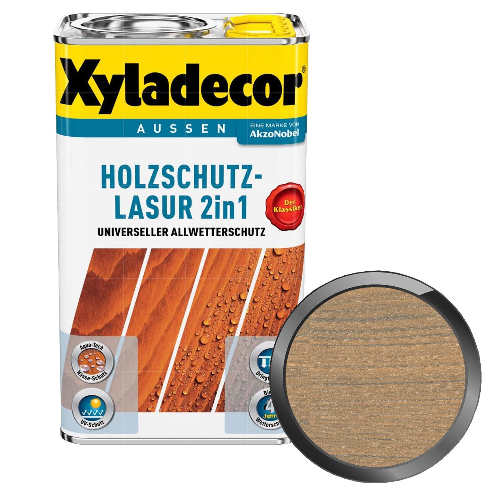 Holzschutzlasur HOLZSCHUTZ-LASUR 2IN1 - 5 LTR