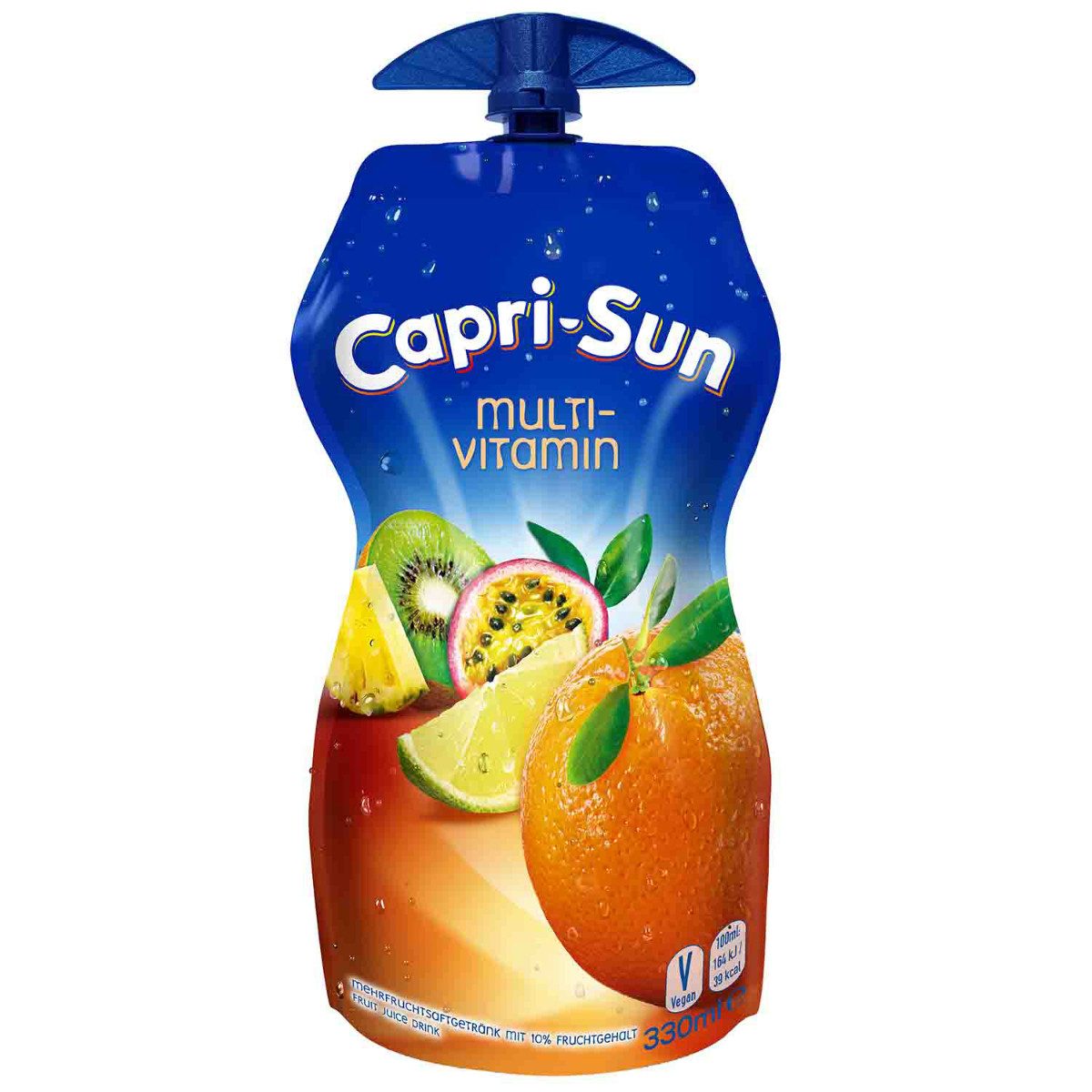 CAPRI-SUN Softgetränk, Capri Sun Multivitamin Erfrischungsgetränk Mehrfrucht 330ml 15er Pack