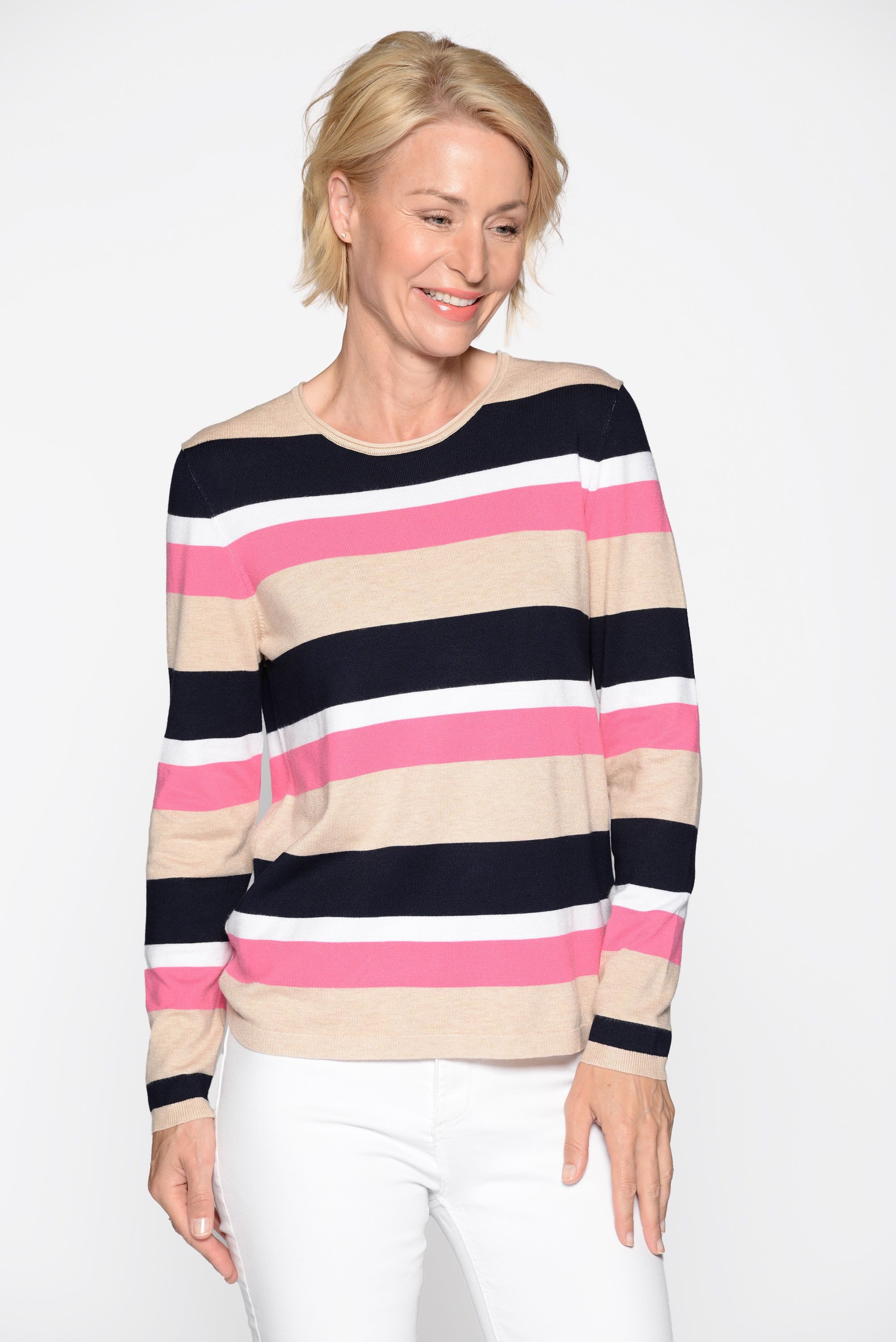 Clarina Rundhalspullover