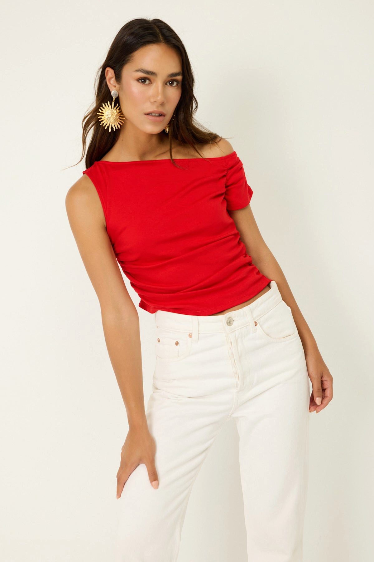 No Matter What Blusentop Bluse mit asymmetrischem Ausschnitt günstig online kaufen
