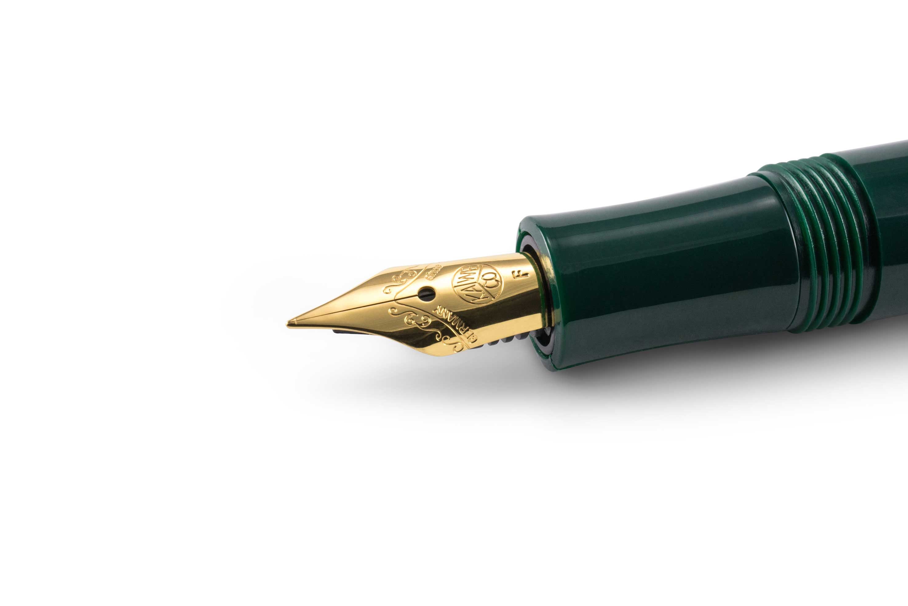 Kaweco Füllfederhalter Kaweco CLASSIC Sport Füllhalter Grün, Medium vergoldet