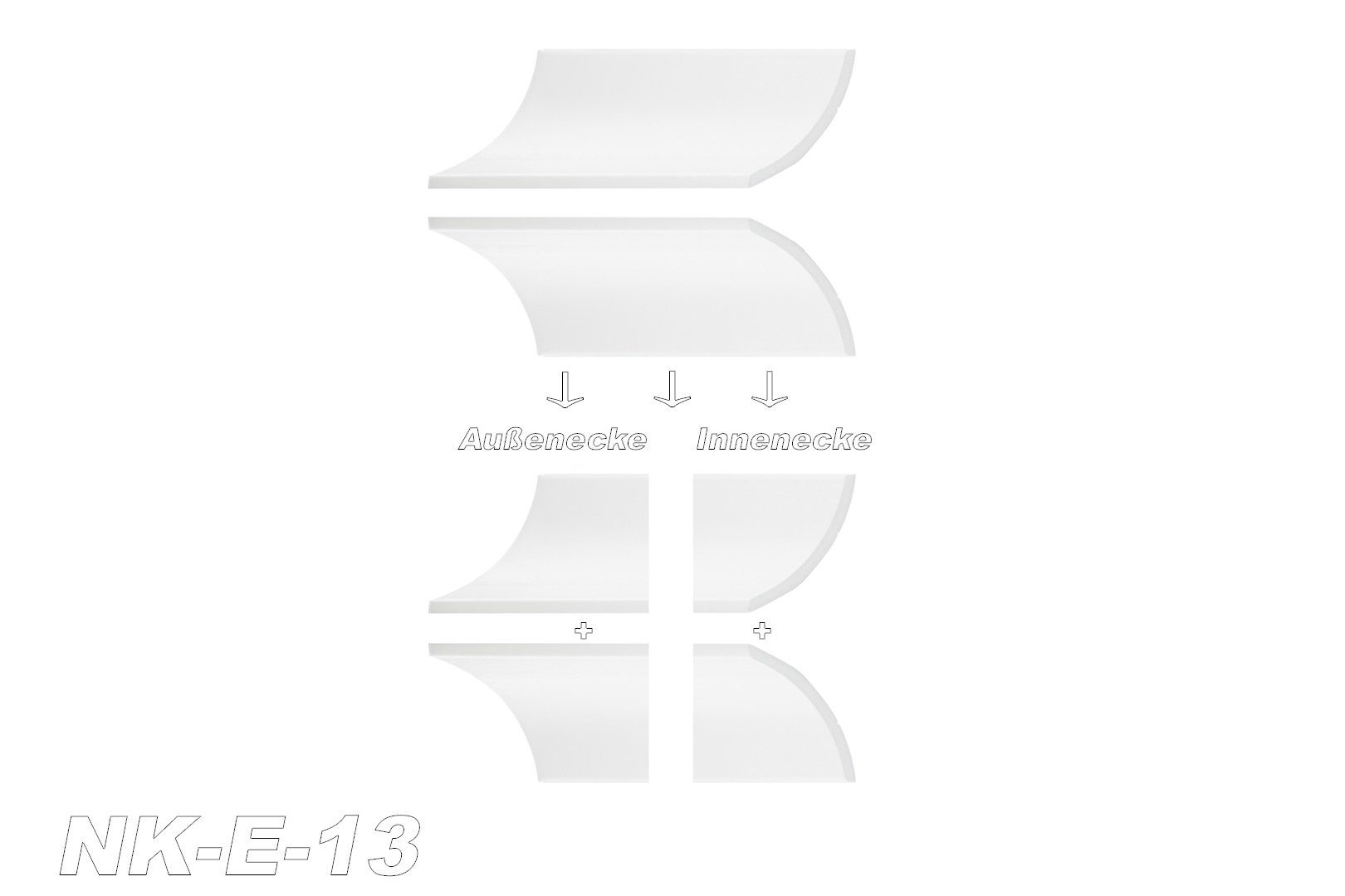 marbet design Stuckleiste E-13, Innen- & günstig online kaufen