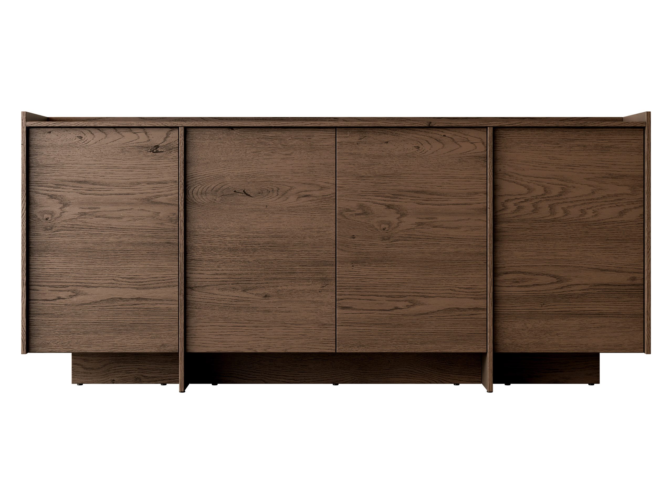MIRJAN24 Kommode Japandi K4D (mit vier Drehtüren), 200x38x90 cm
