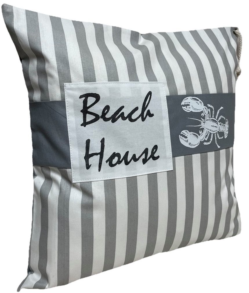 Ammerkind Dekokissen Maritime Kissenhülle "Beach House" günstig online kaufen
