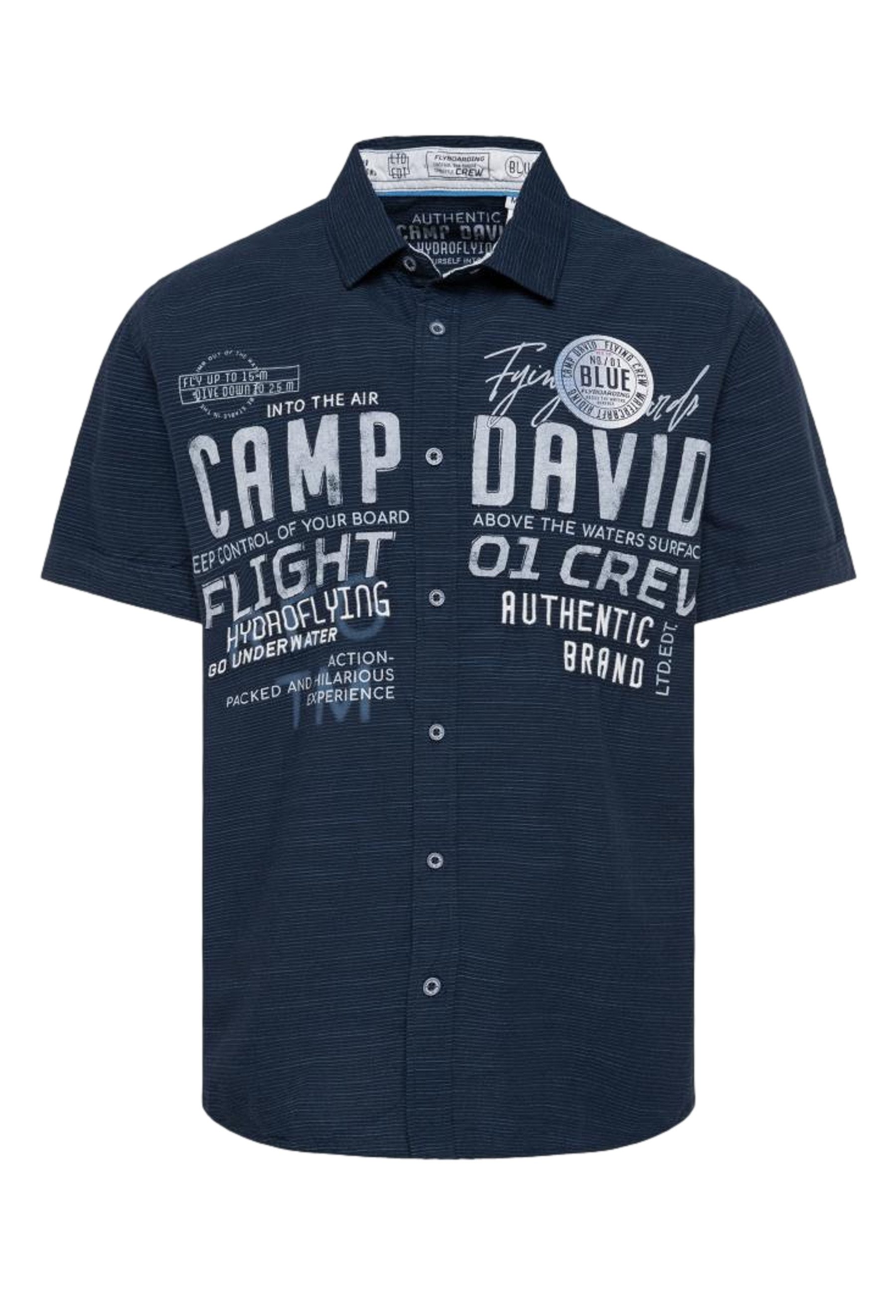 CAMP DAVID Kurzarmhemd Hemd Kurzarmhemd (1-tlg)
