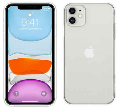 cofi1453 Handyhülle Silikon Hülle für Apple iPhone 11, Case Cover Schutzhülle Bumper