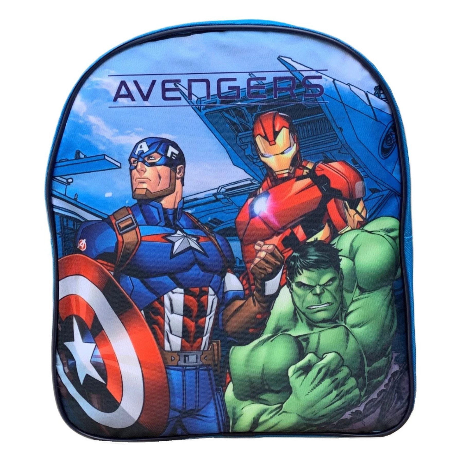 The AVENGERS Kinderrucksack Avengers Rucksack RS-112 Kinder Blau (1-tlg)