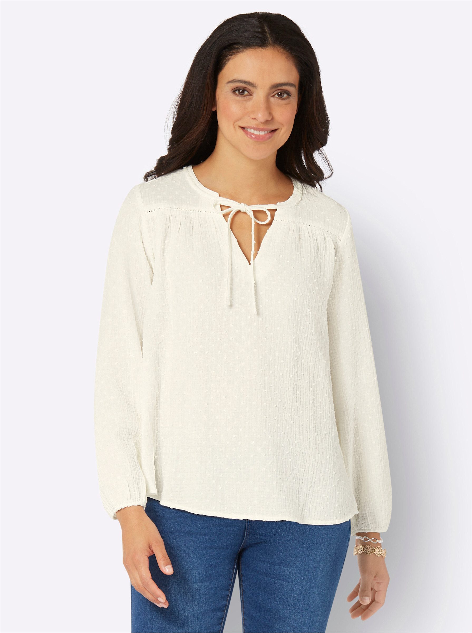 Klassische Bluse Bluse