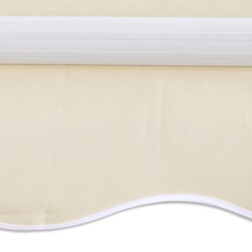 vidaXL Markise Markisentuch Creme 3x2,5 m