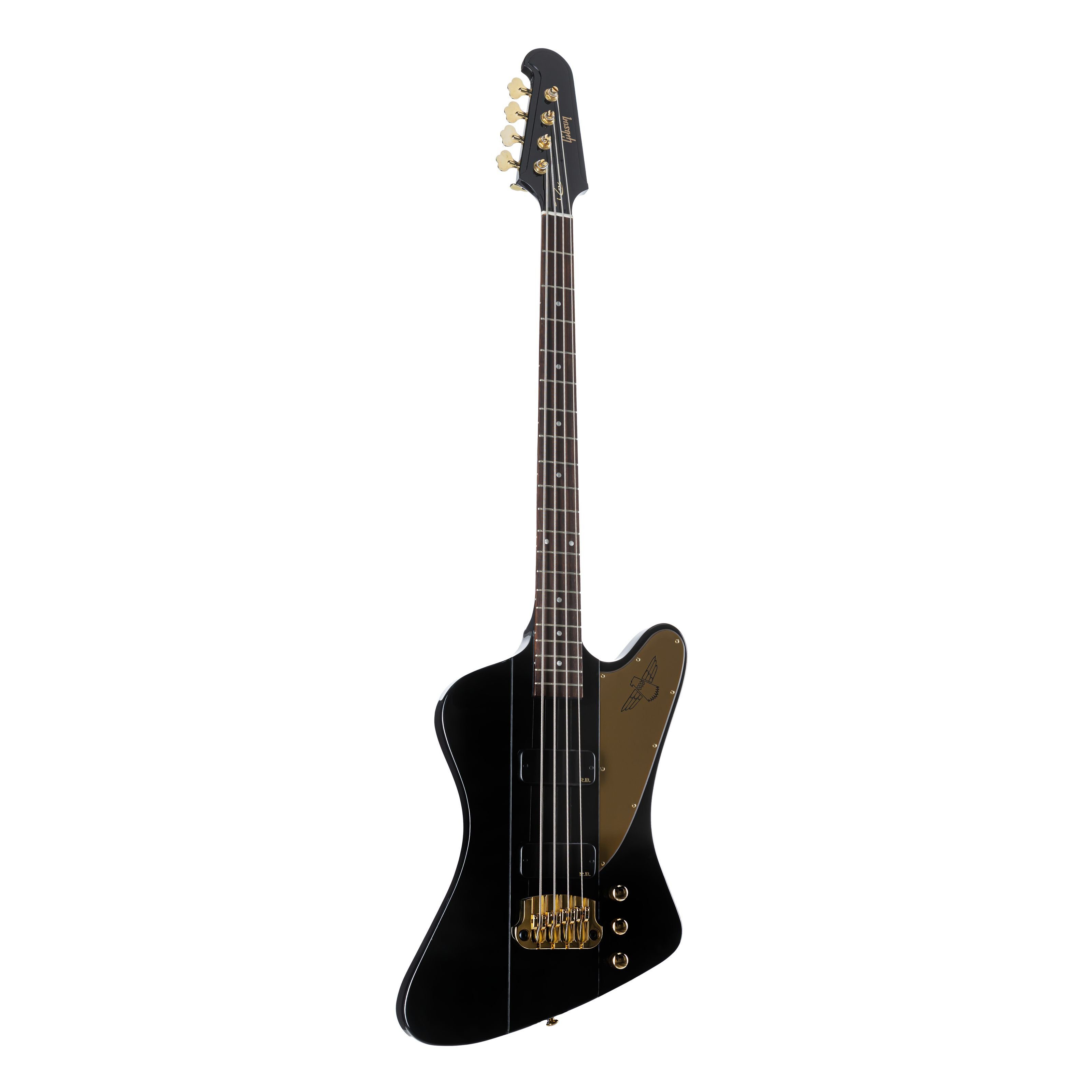Gibson E-Bass, E-Bässe, 4-Saiter E-Bässe, Rex Brown Signature Thunderbird Ebony - E-Bass