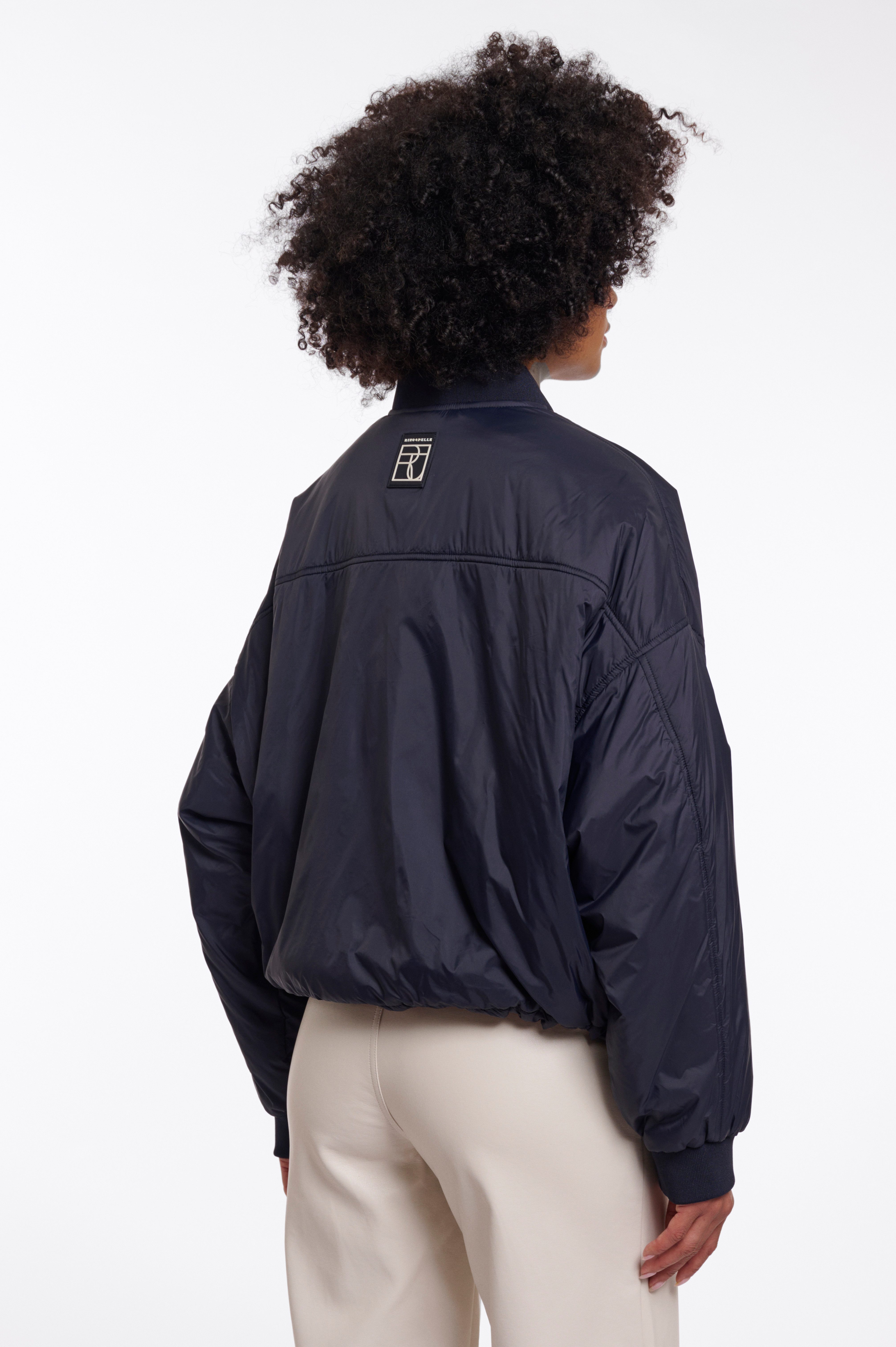 Rino & Pelle Bomberjacke HIRA kurz, mit Stehkragen und Reißverschluss günstig online kaufen