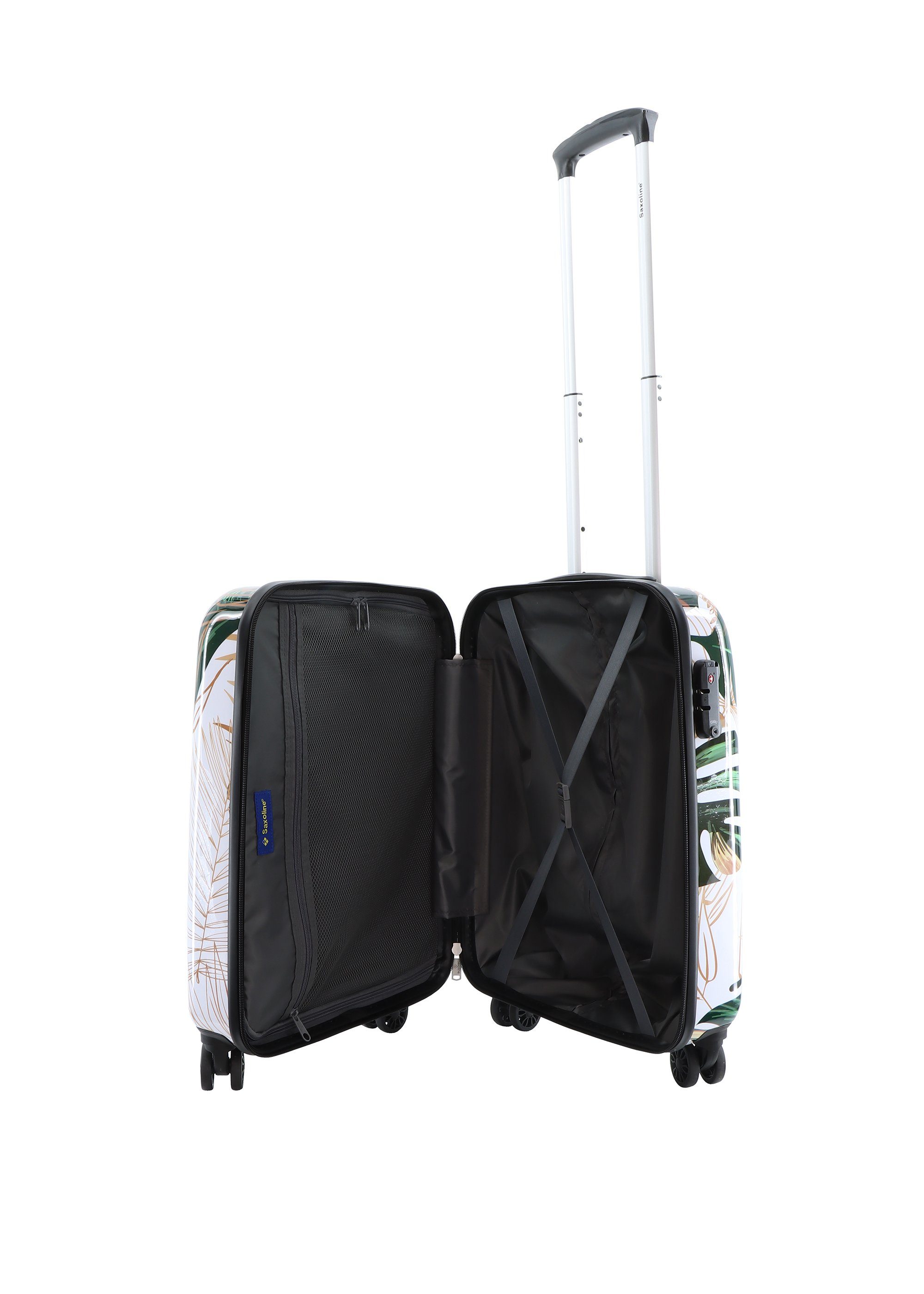 Saxoline® Koffer, mit praktischem TSA-Zahlenschloss
