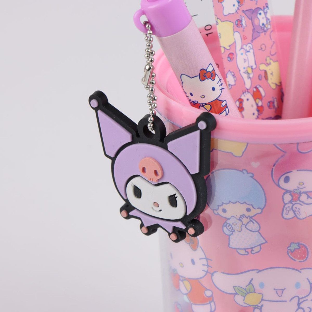 Cerda Bleistift Hello Kitty Schreibwaren-Set mit Stiftehalter Kinder Schreibset
