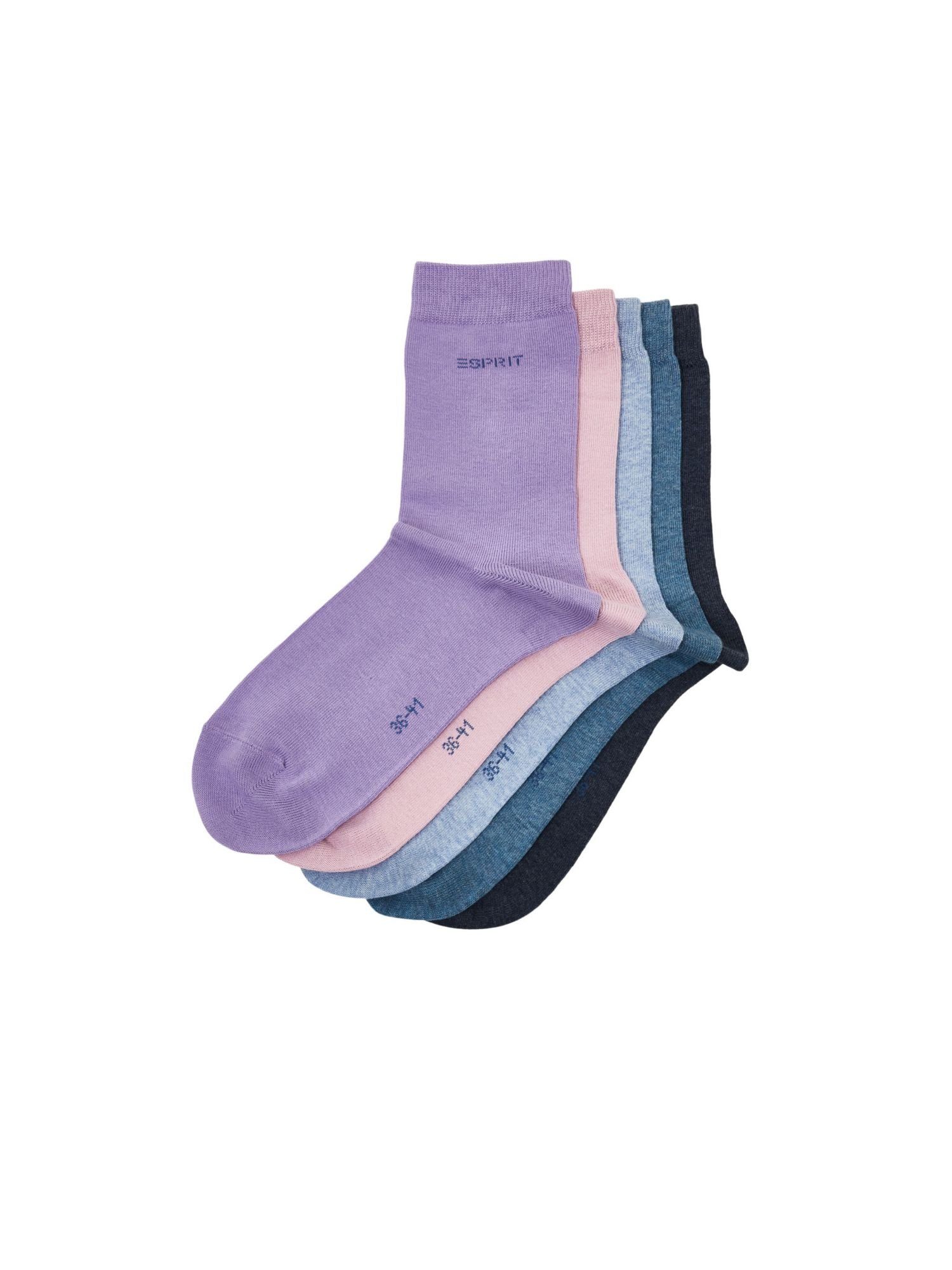 Esprit Socken 5er-Pack Socken, Organic Cotton