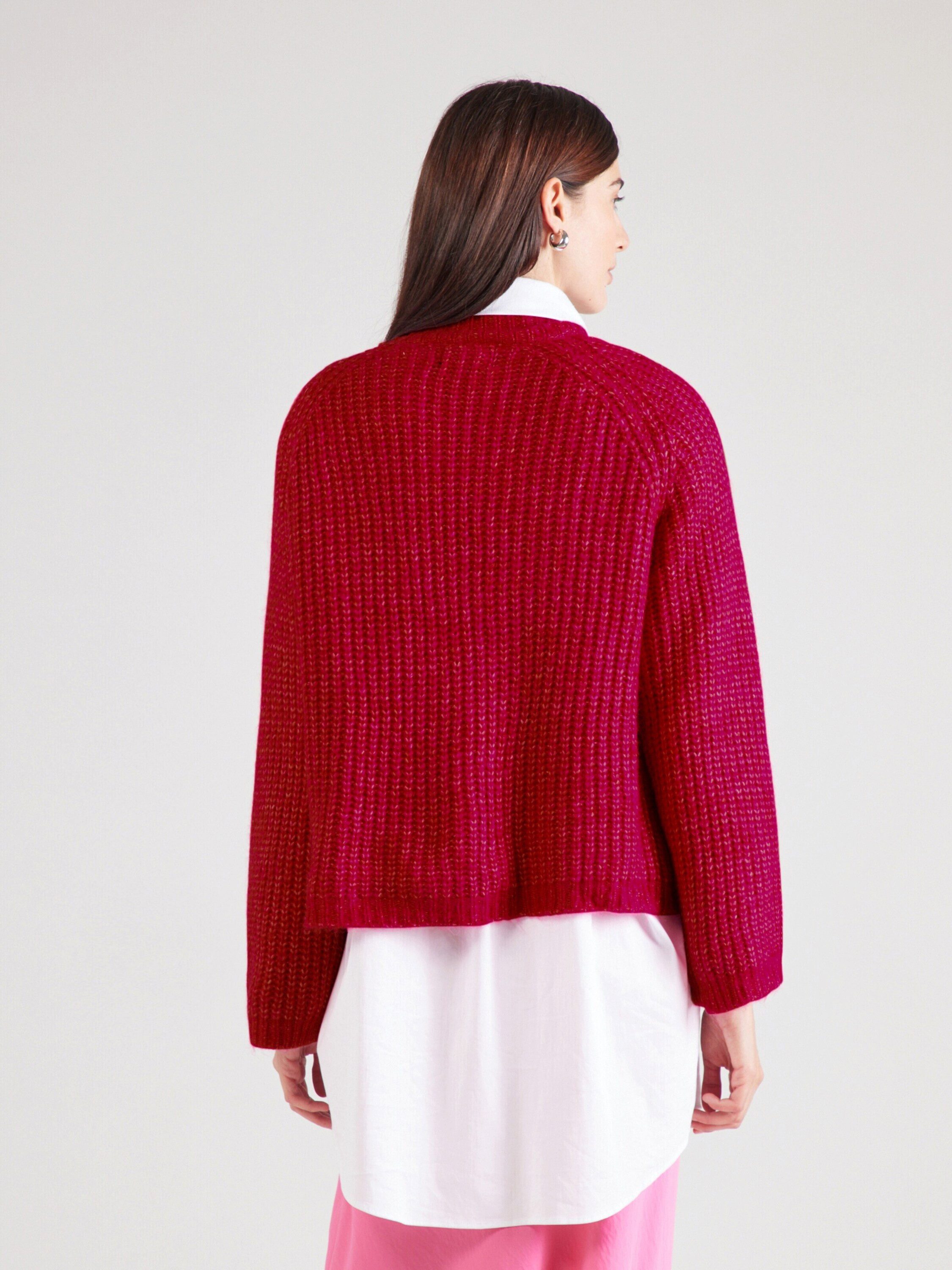 pieces Strickpullover (1-tlg) Plain/ohne Details