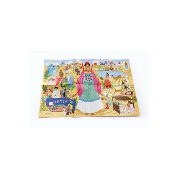 Laurence King Puzzle 442057 - Frida Kahlos Welt - Puzzle, 1000 Teile (DE-Ausgabe), 1000 Puzzleteile