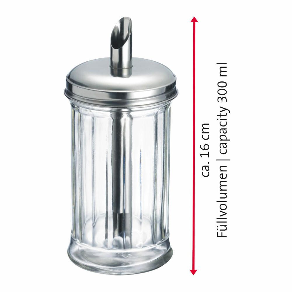 WESTMARK Zuckerstreuer »New York« 6 Stück Dosierer, schlankes Design, robust, spülmaschinengeeignet, 300 ml