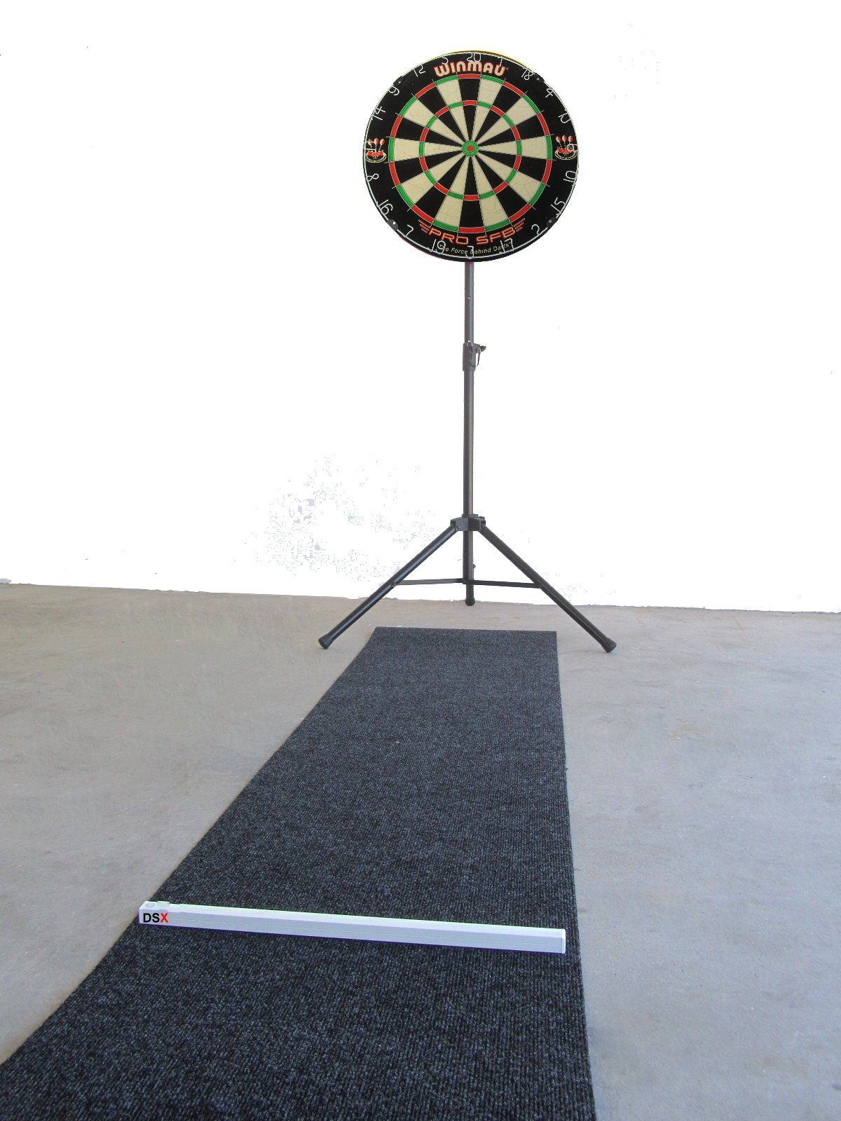Dartscheibe Winmau Blade 6 Steel Dartboard Set Dart Board Dartmatte Oche Ständer