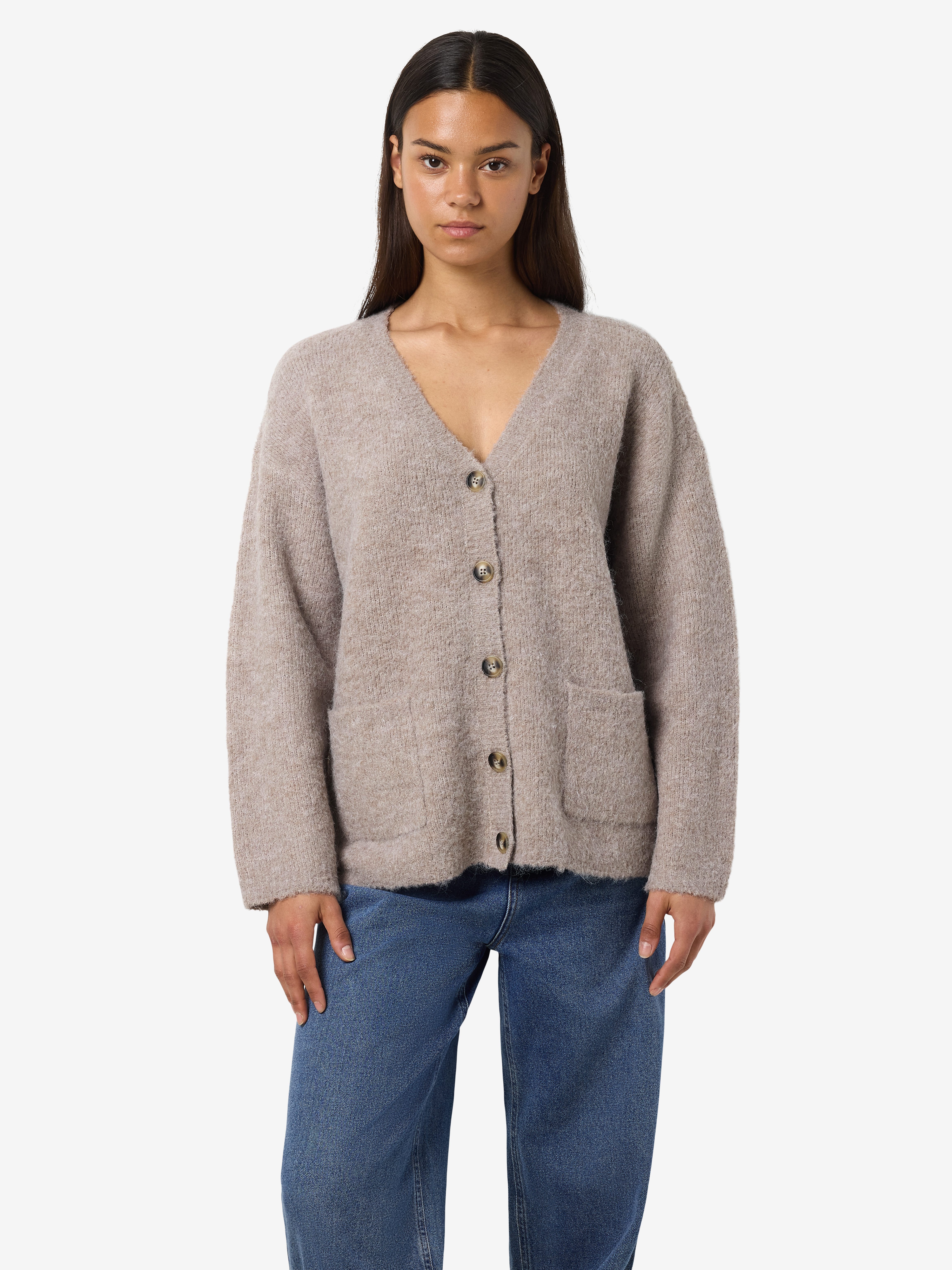 Noisy may Strickjacke NMDOLLY L/S KNIT CARDIGAN FWD NOOS günstig online kaufen