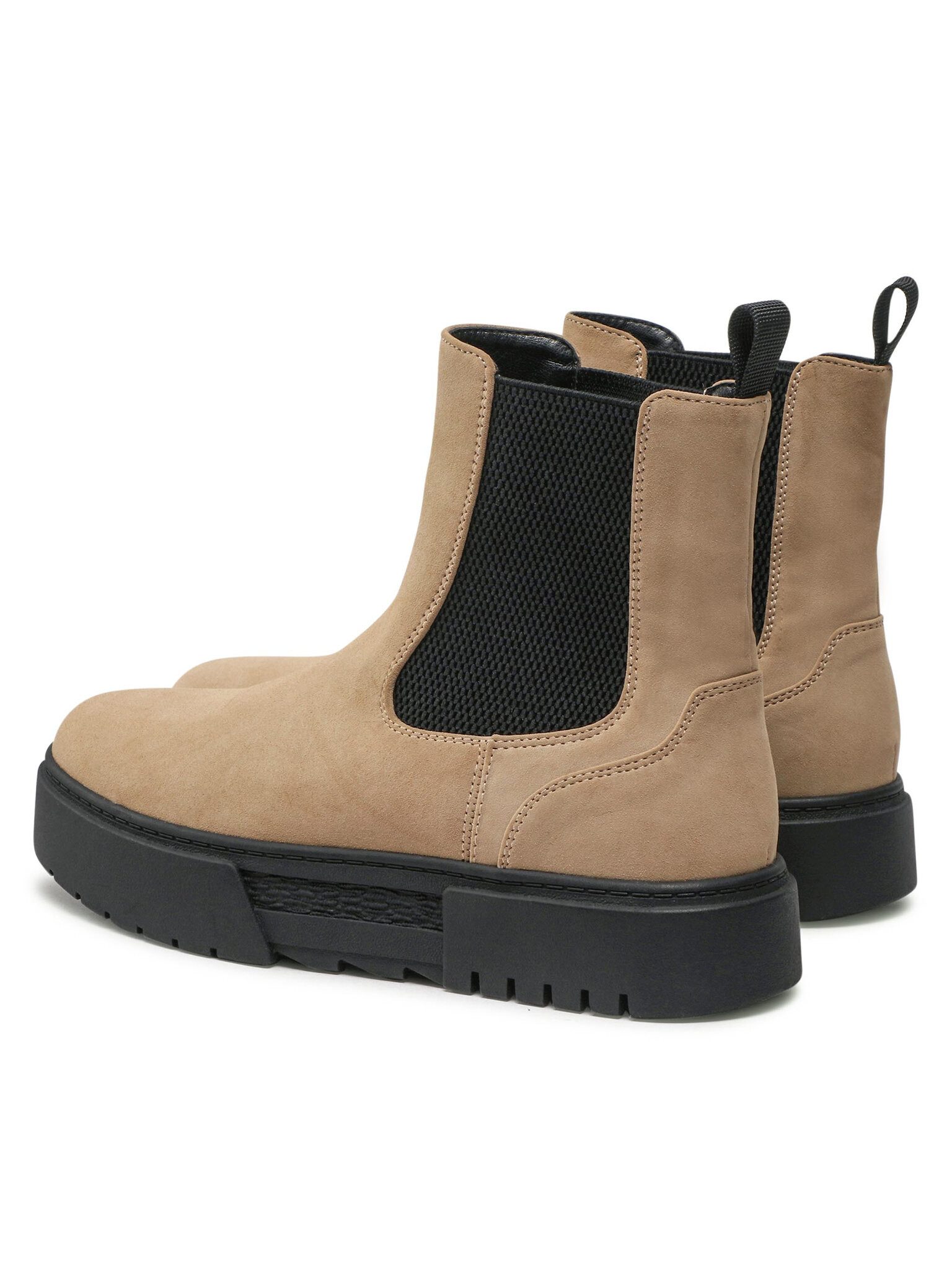 Jenny Fairy Jenny Fairy Damen Chelsea Boots Beige WS5895-01 Chelseaboots