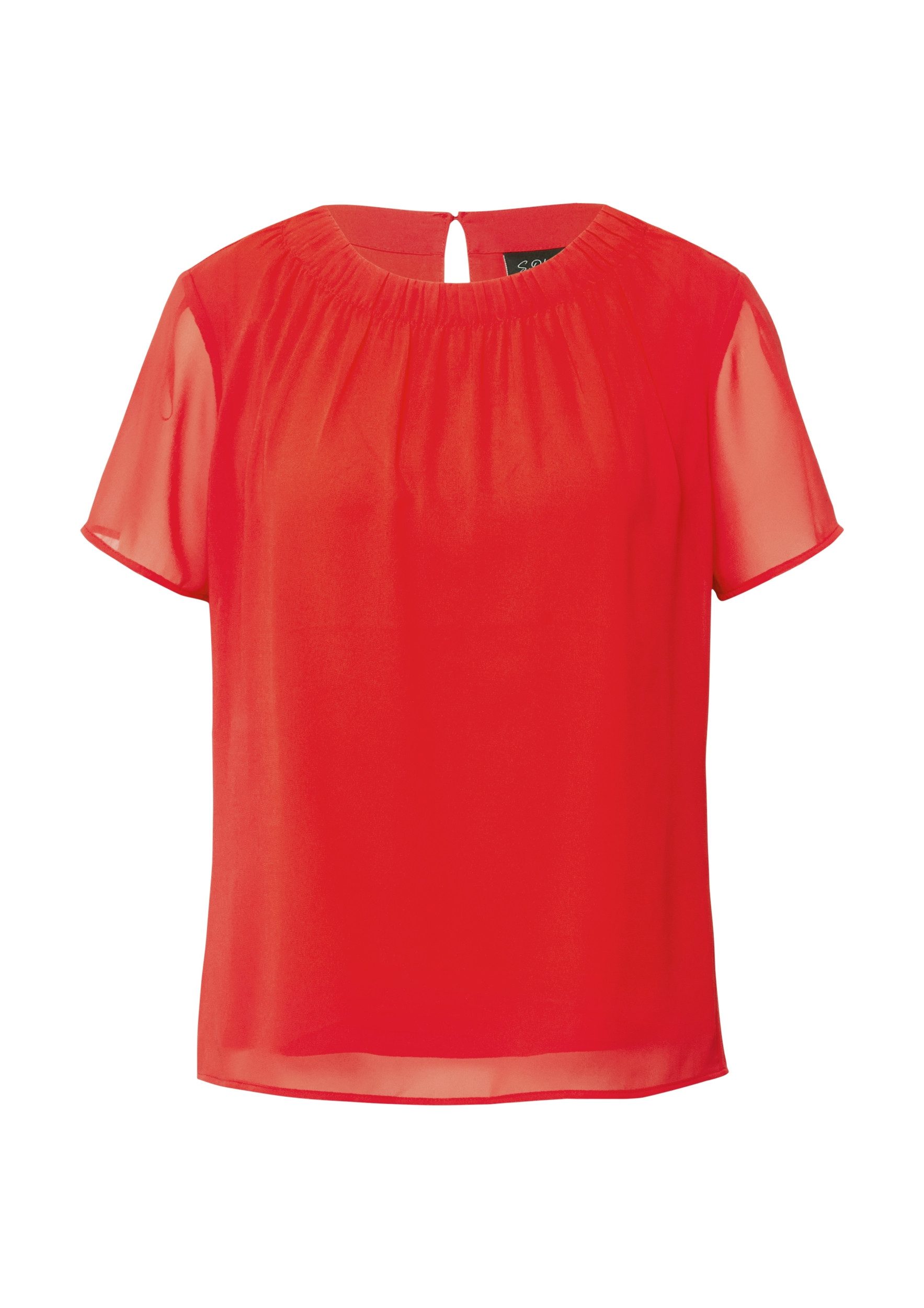 s.Oliver BLACK LABEL Kurzarmbluse Bluse günstig online kaufen