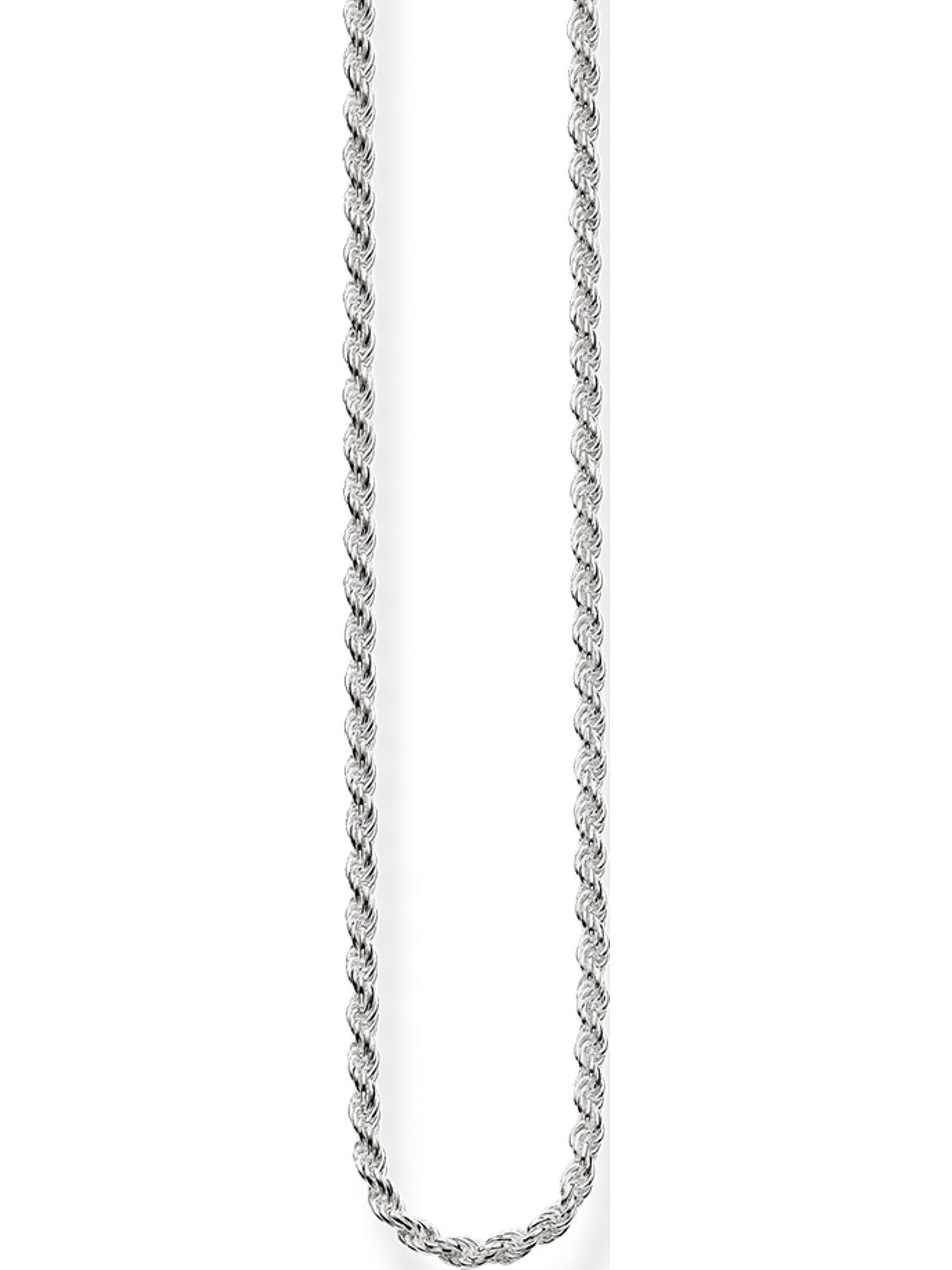Thomas Sabo Damen Creolen 925 Silber – Mit Blauem Zirkonia, 31x9 Mm, Clipverschluss