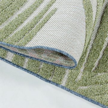 Outdoorteppich Teppich für den Flur oder Küche Palmen-Design, Stilvoll Günstig, Läufer, Höhe: 10 mm