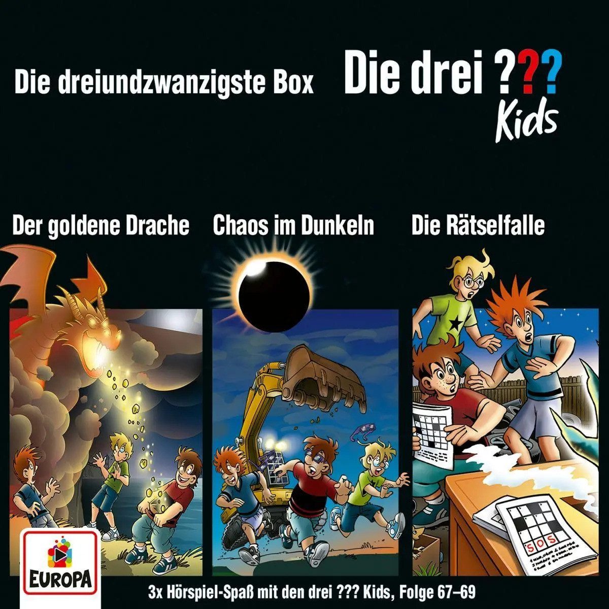 Hörspiel ??? Kids 3er Box - Folgen 67-69