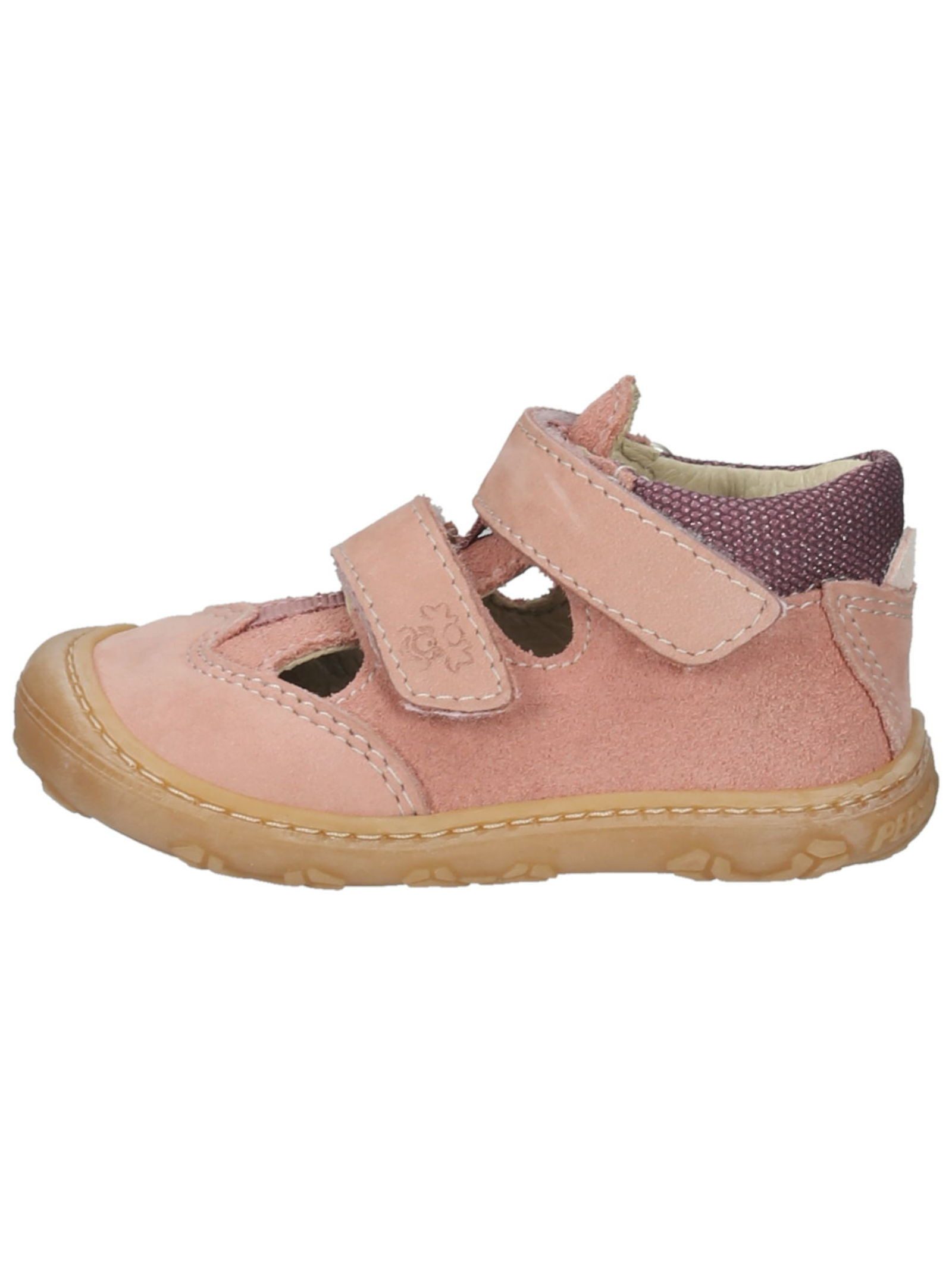 Pepino Halbschuhe Leder/Textil . Klettschuh