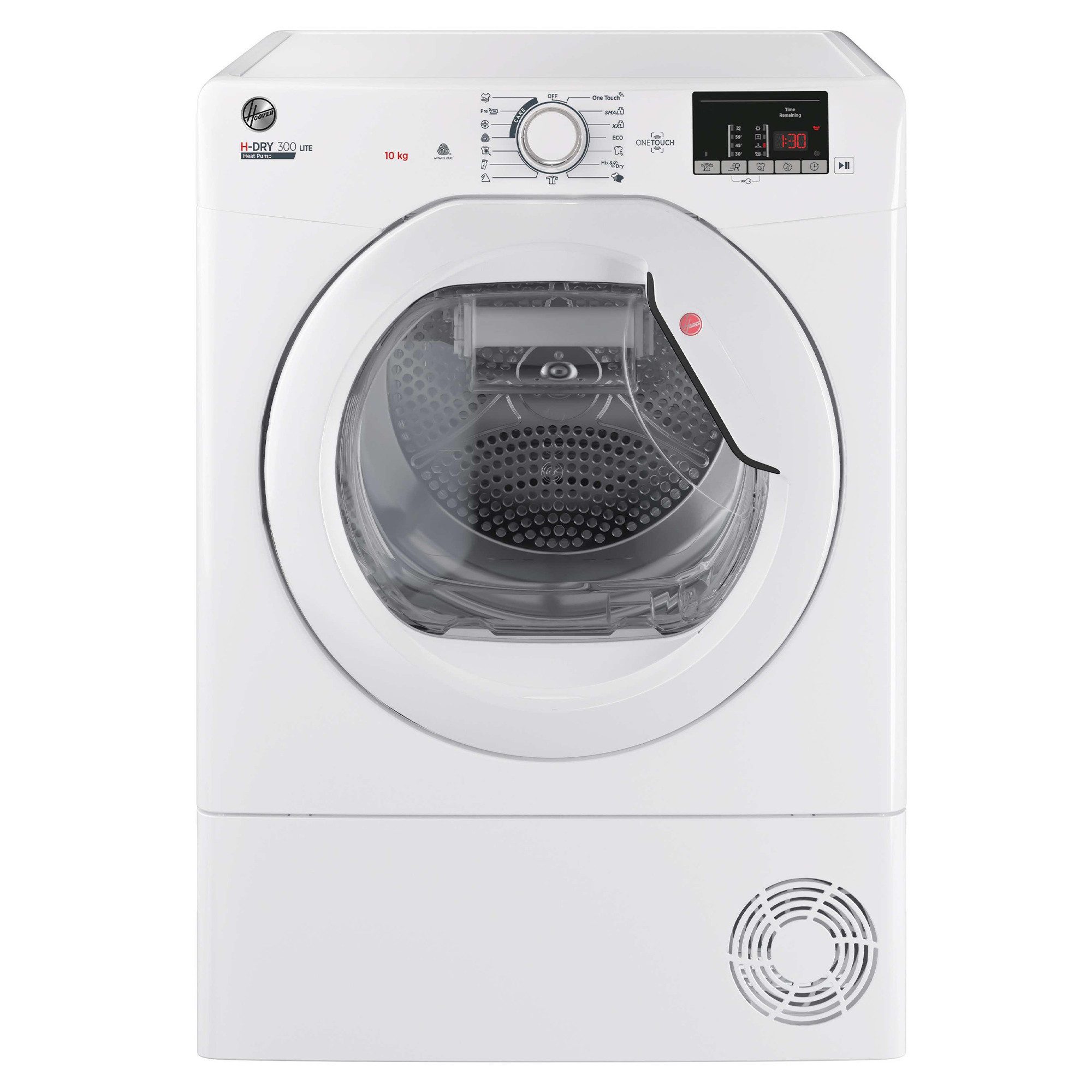 Hoover Wärmepumpentrockner HLE H10A2DE-S, AquaVision-System – Bild 2 von 5