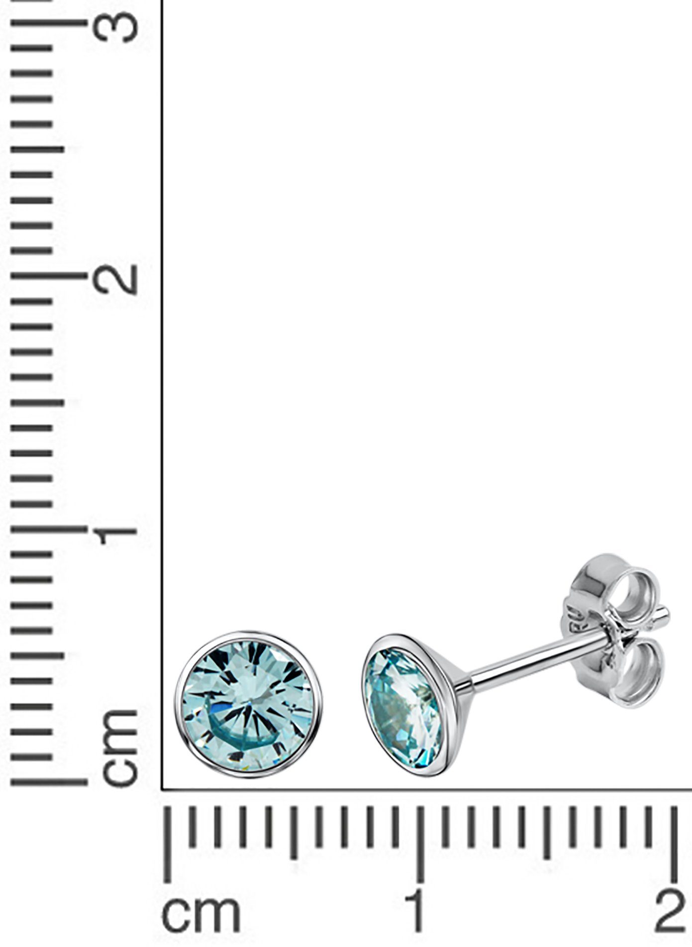 Firetti Paar Ohrstecker Schmuck Geschenk Silber 925 Ohrschmuck, mit Zirkonia (synth)