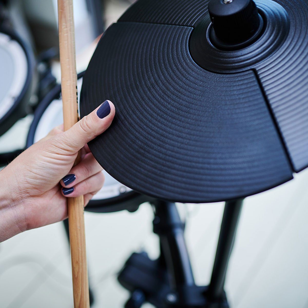 Roland Audio E-Drum Roland TD-07DMK E-Drum Schlagzeug mit Kopfhörer