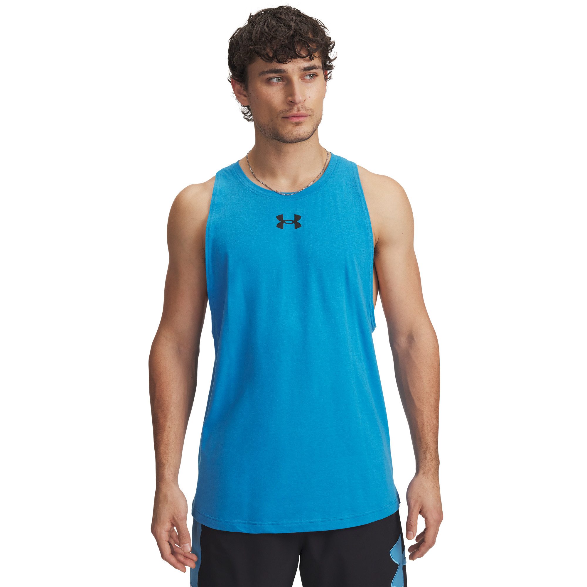 Under Armour® Tanktop Under Armour Herren Tanktop Baseline Cotton Tank 1361901