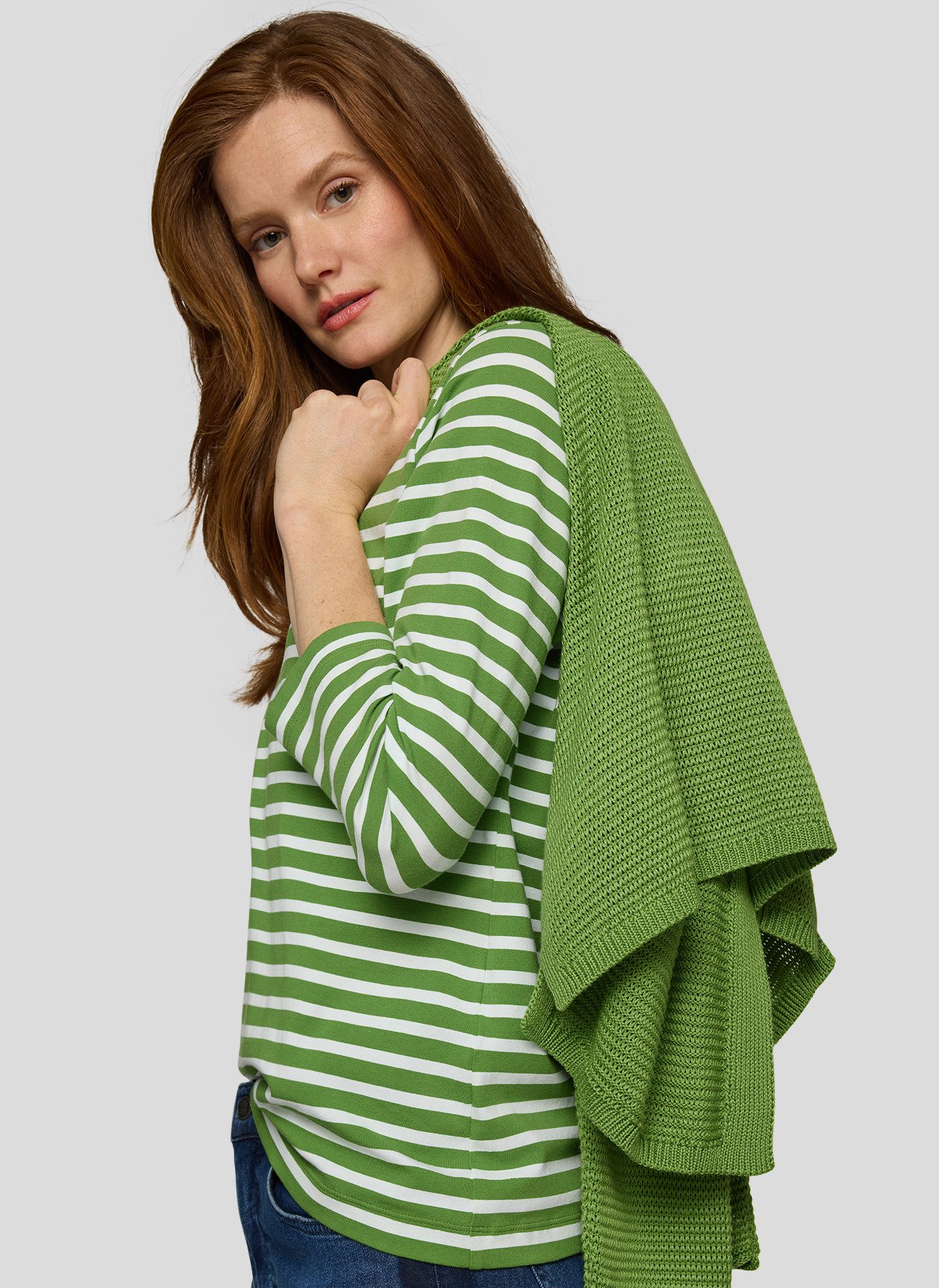 Rabe 3/4-Arm-Shirt in Streifen-Optik
