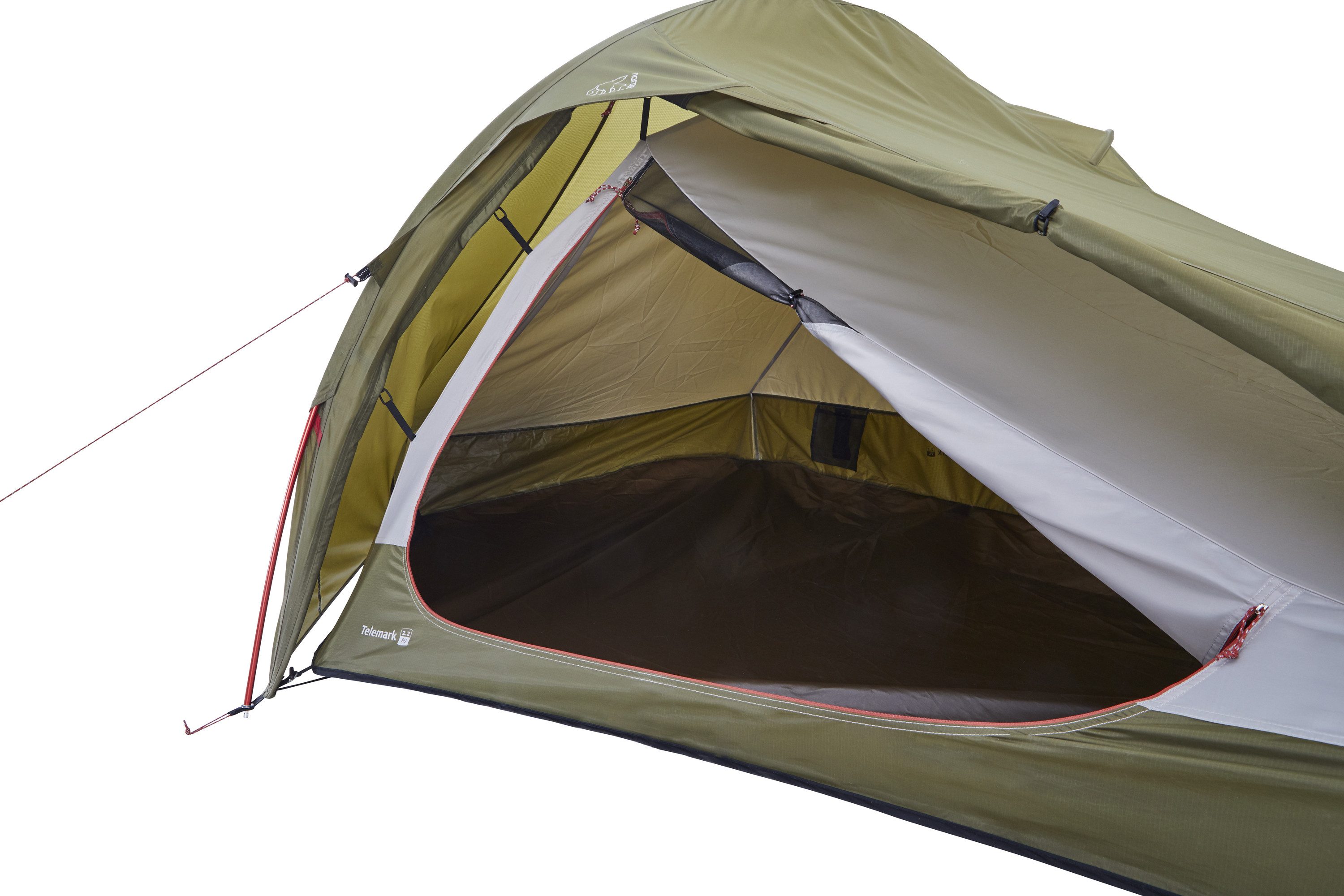 Nordisk Tunnelzelt TELEMARK 2.2 PU, Personen: 2 (1 tlg)